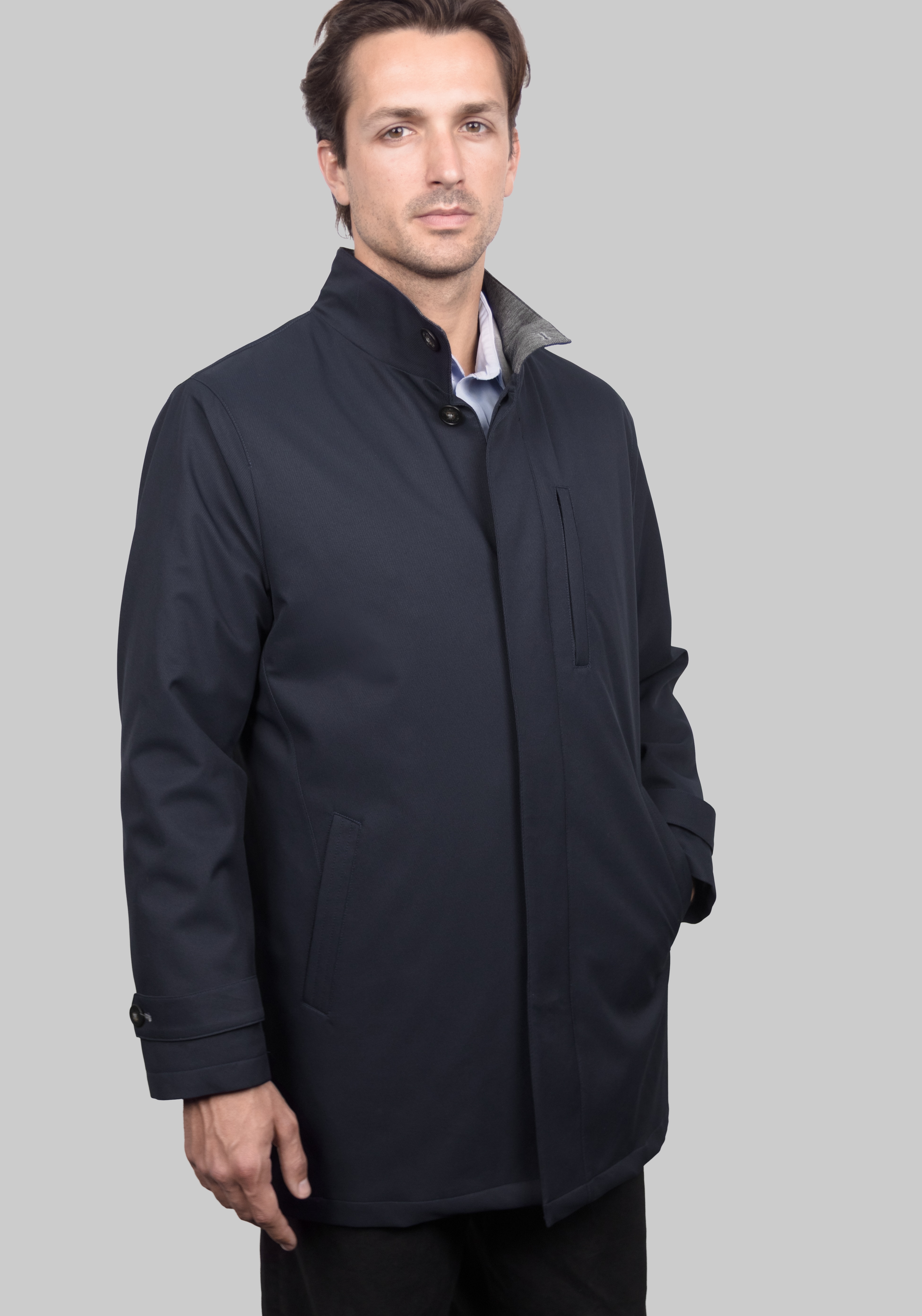 Men's Sale & Clearance, Hart Schaffner Marx Tailored Fit Over-The-Suit Waterproof Car Coat - Jos A Bank