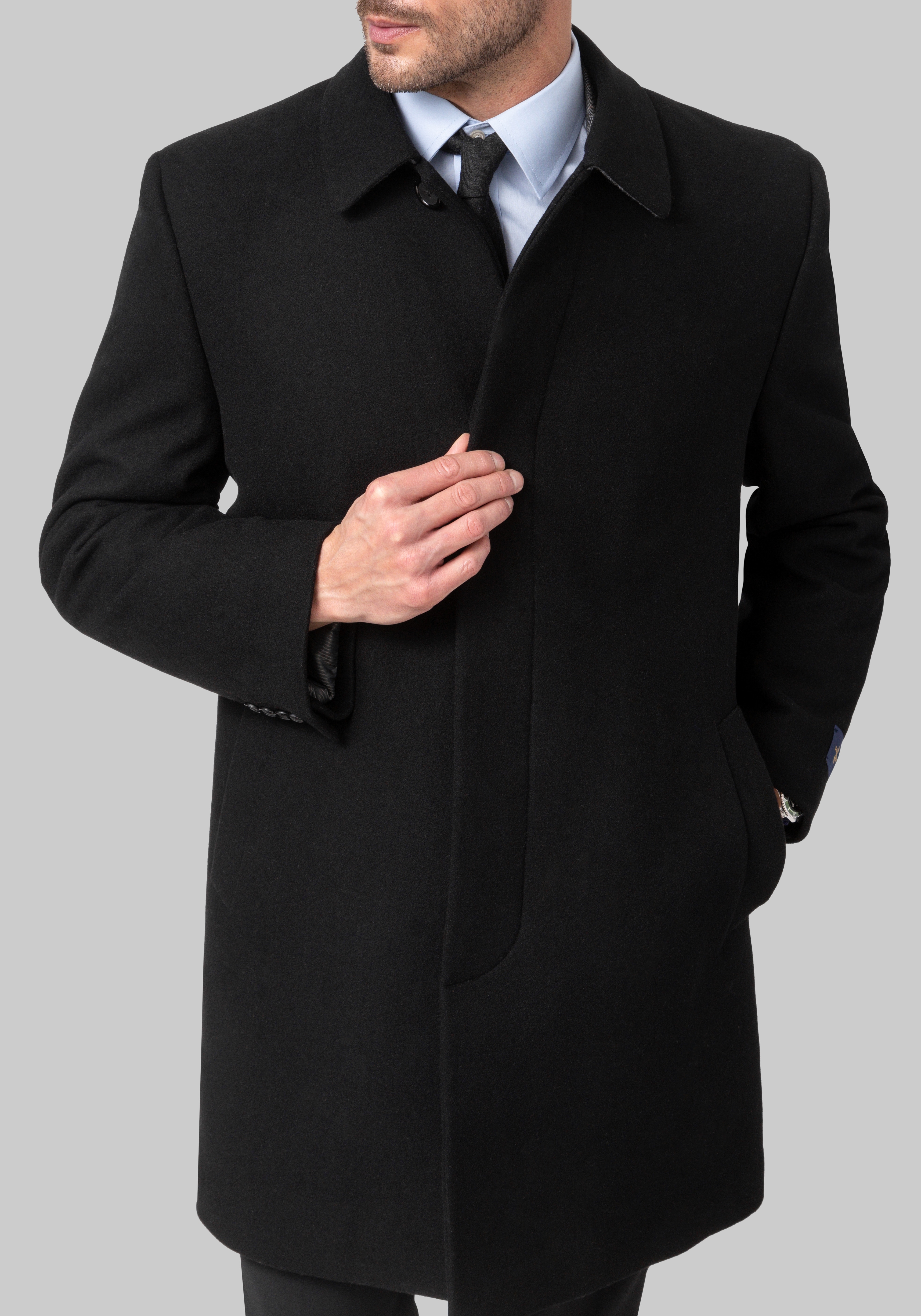 Men's Sale & Clearance, Hart Schaffner Marx Tailored Fit Insulated Topcoat - Jos A Bank