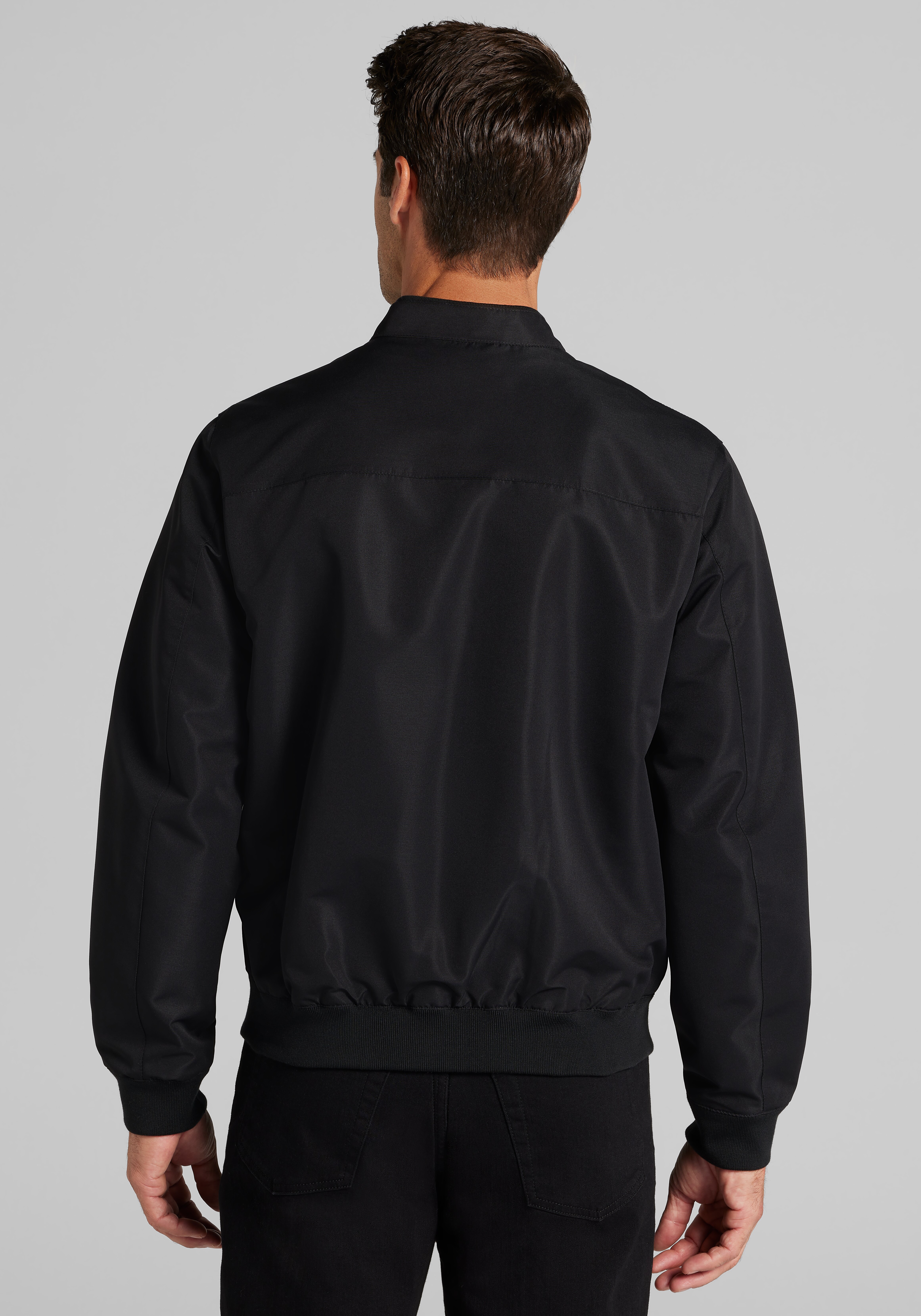 Traveler® Collection Tailored Fit Bomber Jacket - Big & Tall CLEARANCE