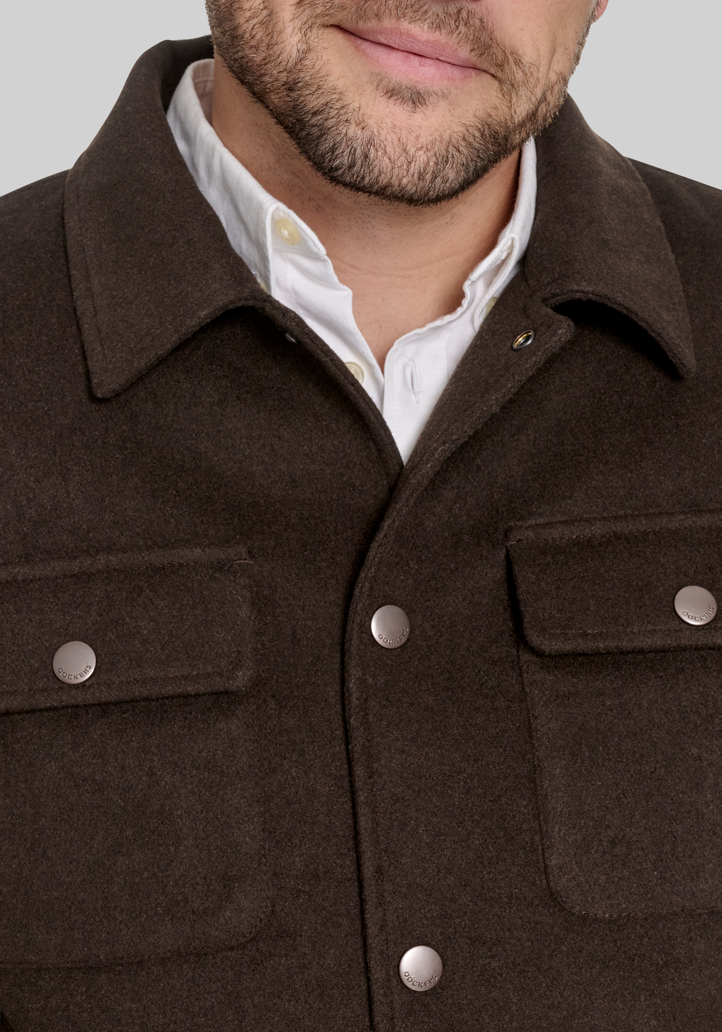 Dockers Tailored Fit Sherpa Lined Shacket