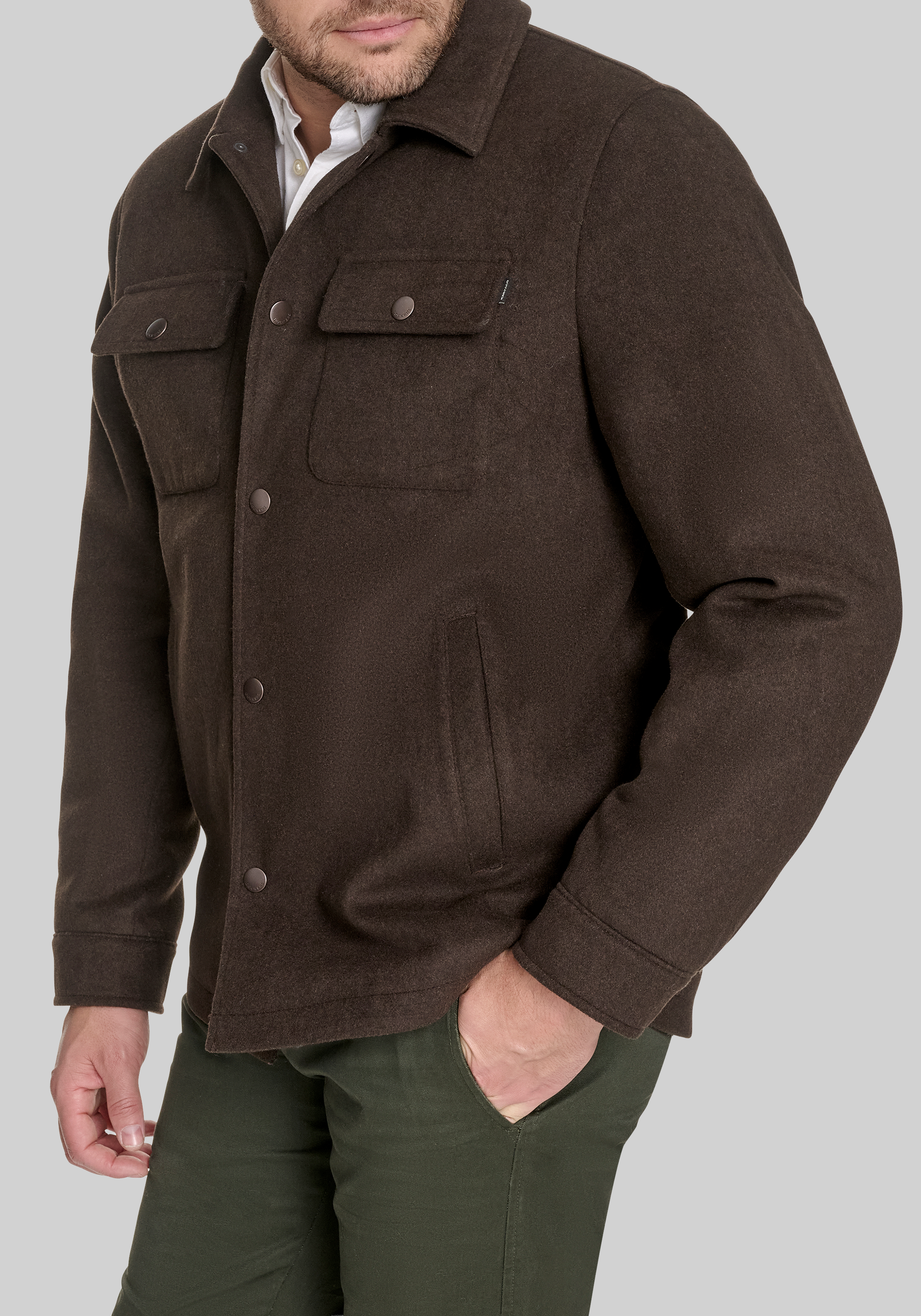 Dockers Tailored Fit Sherpa Lined Shacket