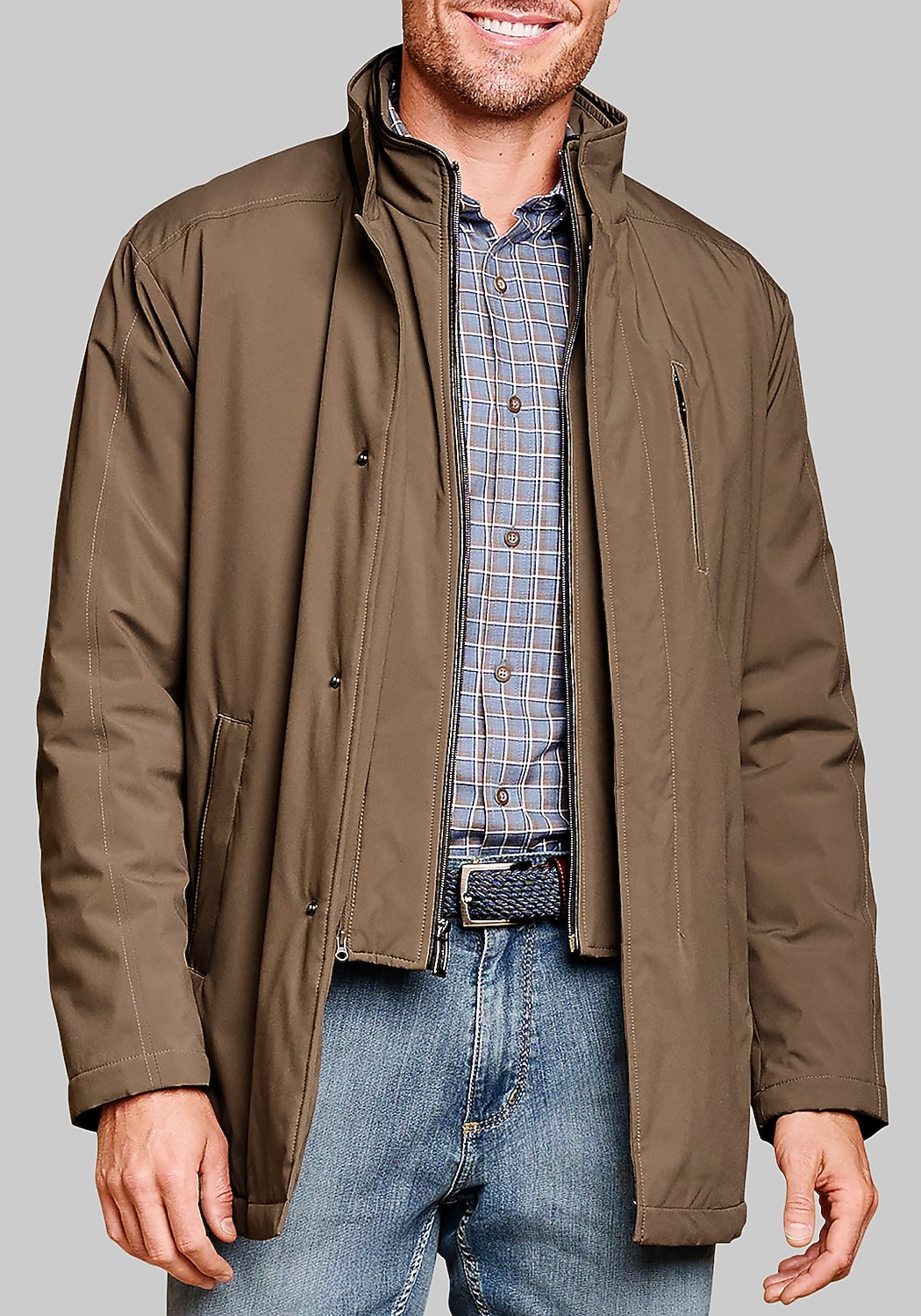 Johnston & Murphy Tailored Fit Upton City Coat