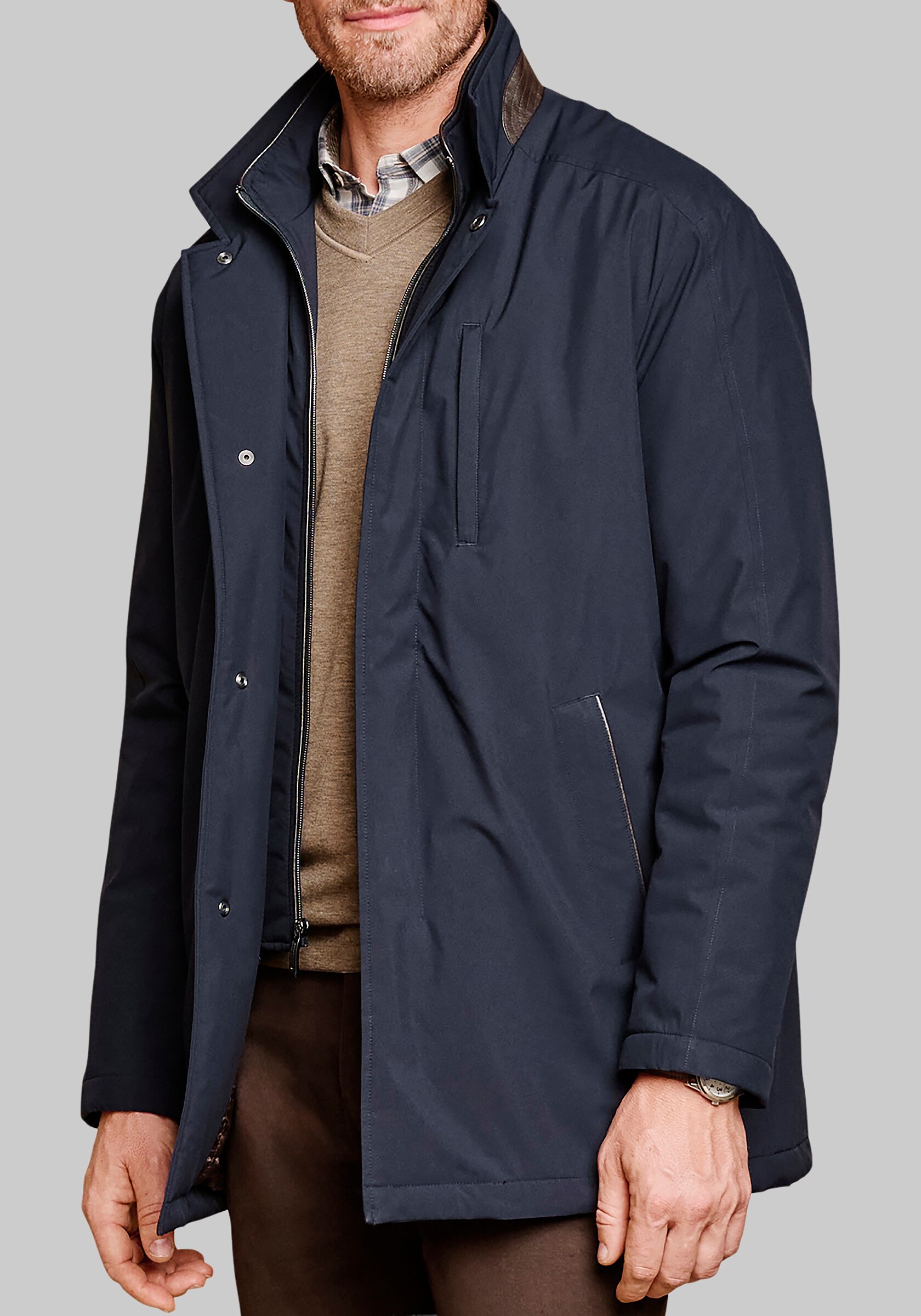 Johnston & Murphy Tailored Fit Upton City Coat
