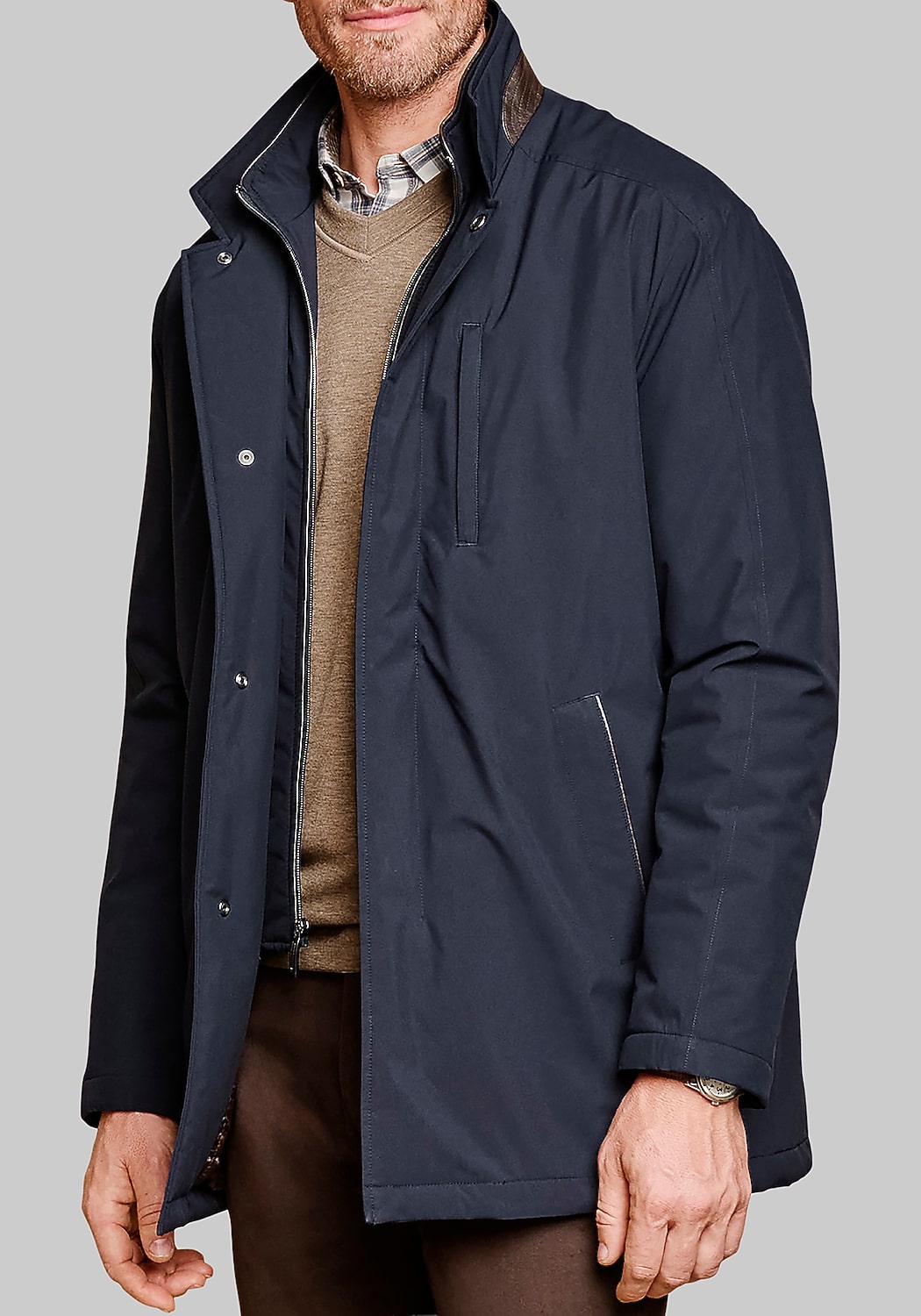 Johnston & Murphy Tailored Fit Upton City Coat