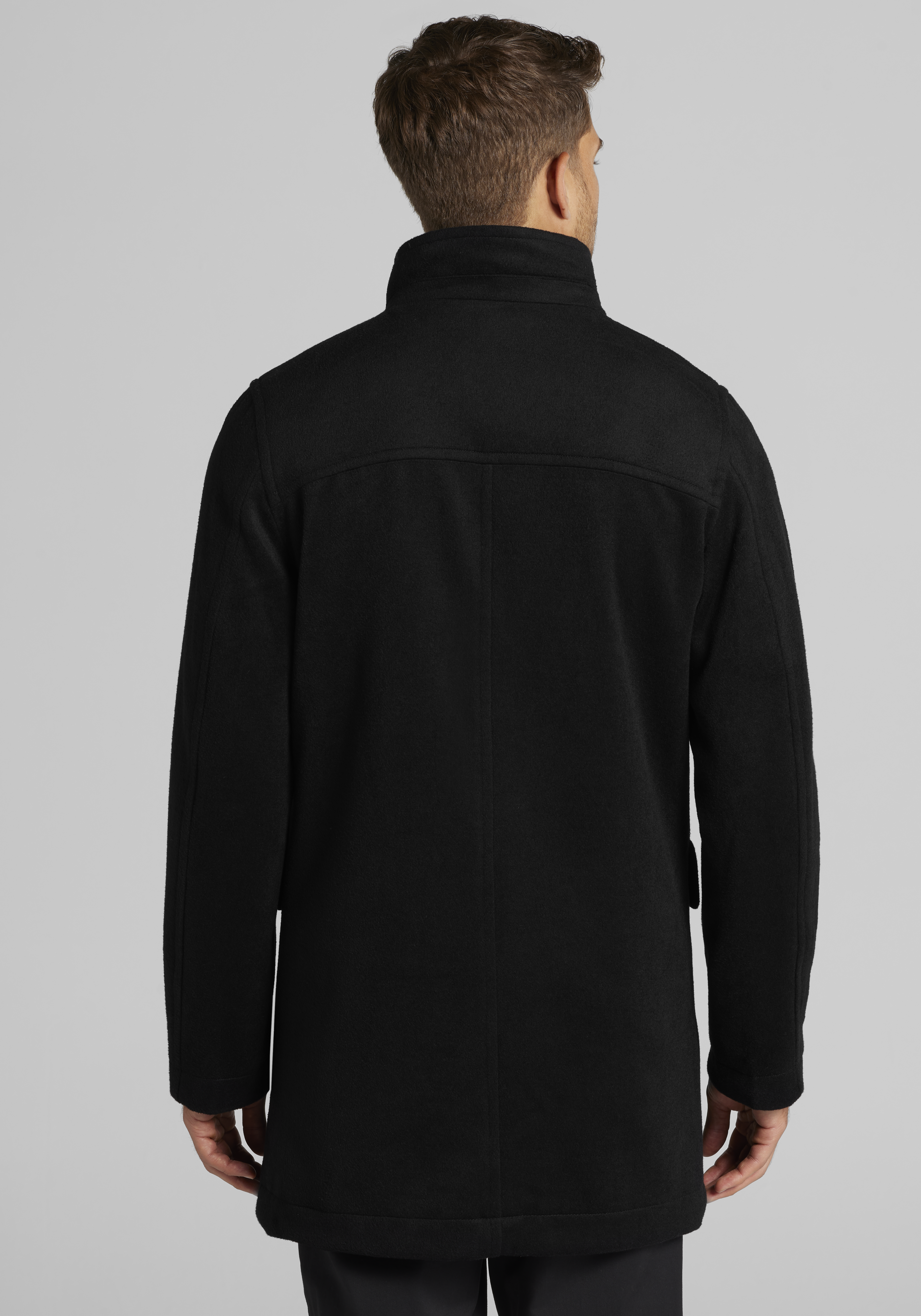 Jos. A. Bank Tailored Fit Melton Carcoat - Big & Tall CLEARANCE