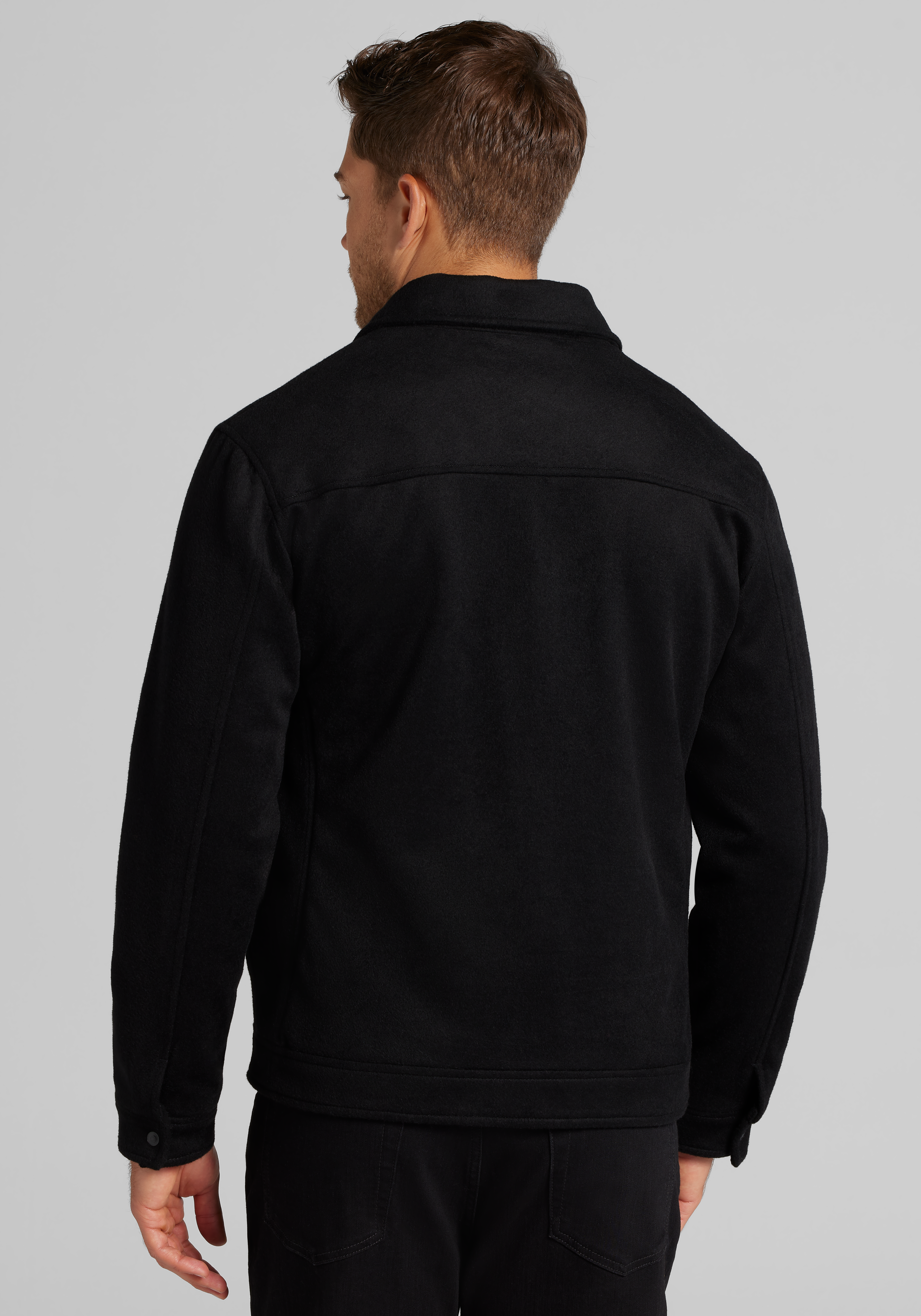 Jos. A. Bank Tailored Fit Ike Bomber Jacket CLEARANCE