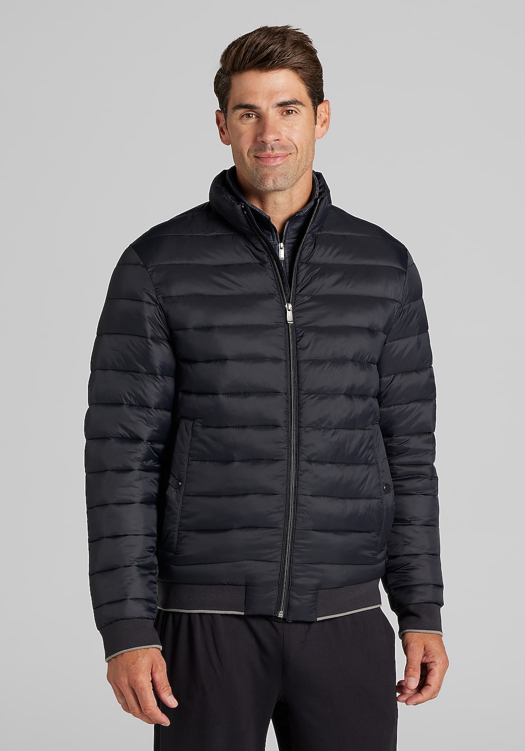 Traveler&reg; Collection Tailored Fit Puffer Jacket