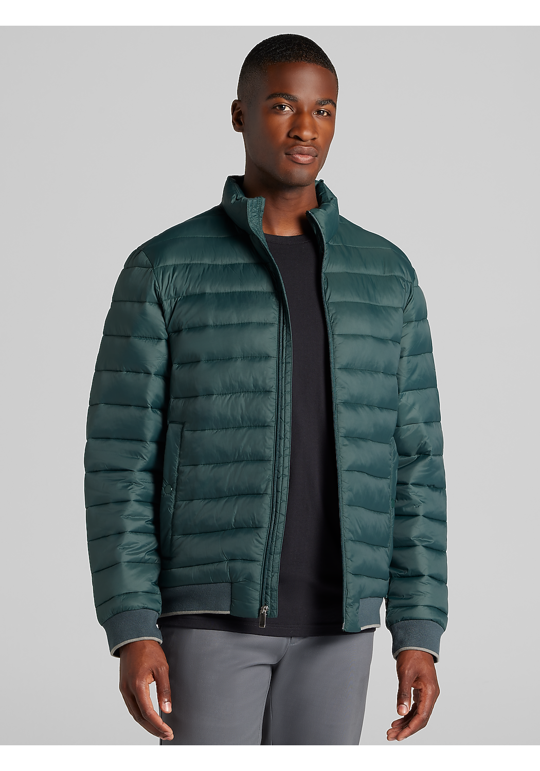 Traveler&reg; Collection Tailored Fit Puffer Jacket CLEARANCE