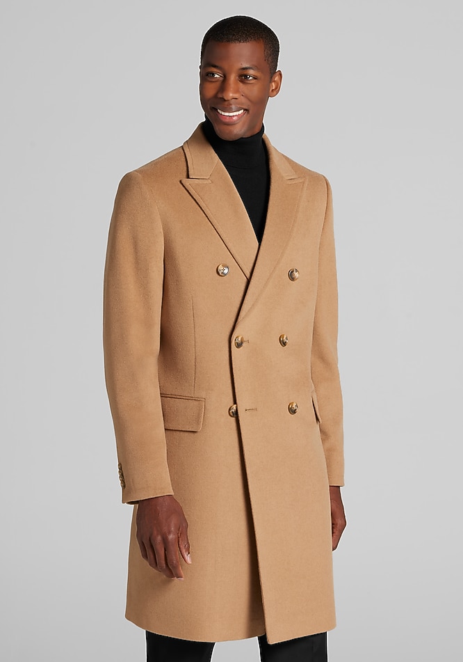 Jos. A. Bank Tailored Fit Overcoat CLEARANCE - Wool Coats | Jos A Bank