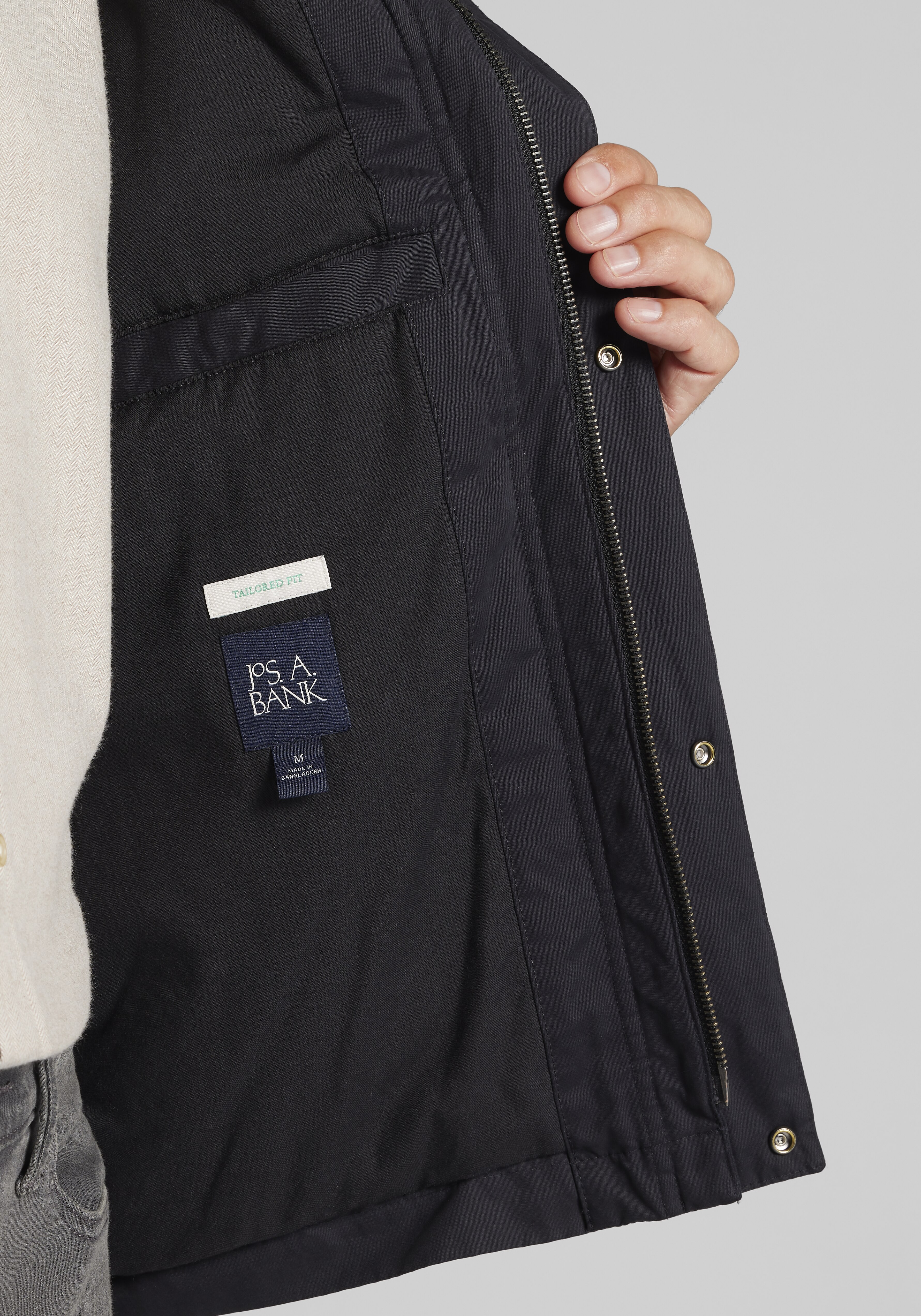 Jos. A. Bank Tailored Fit Short Barn Jacket CLEARANCE