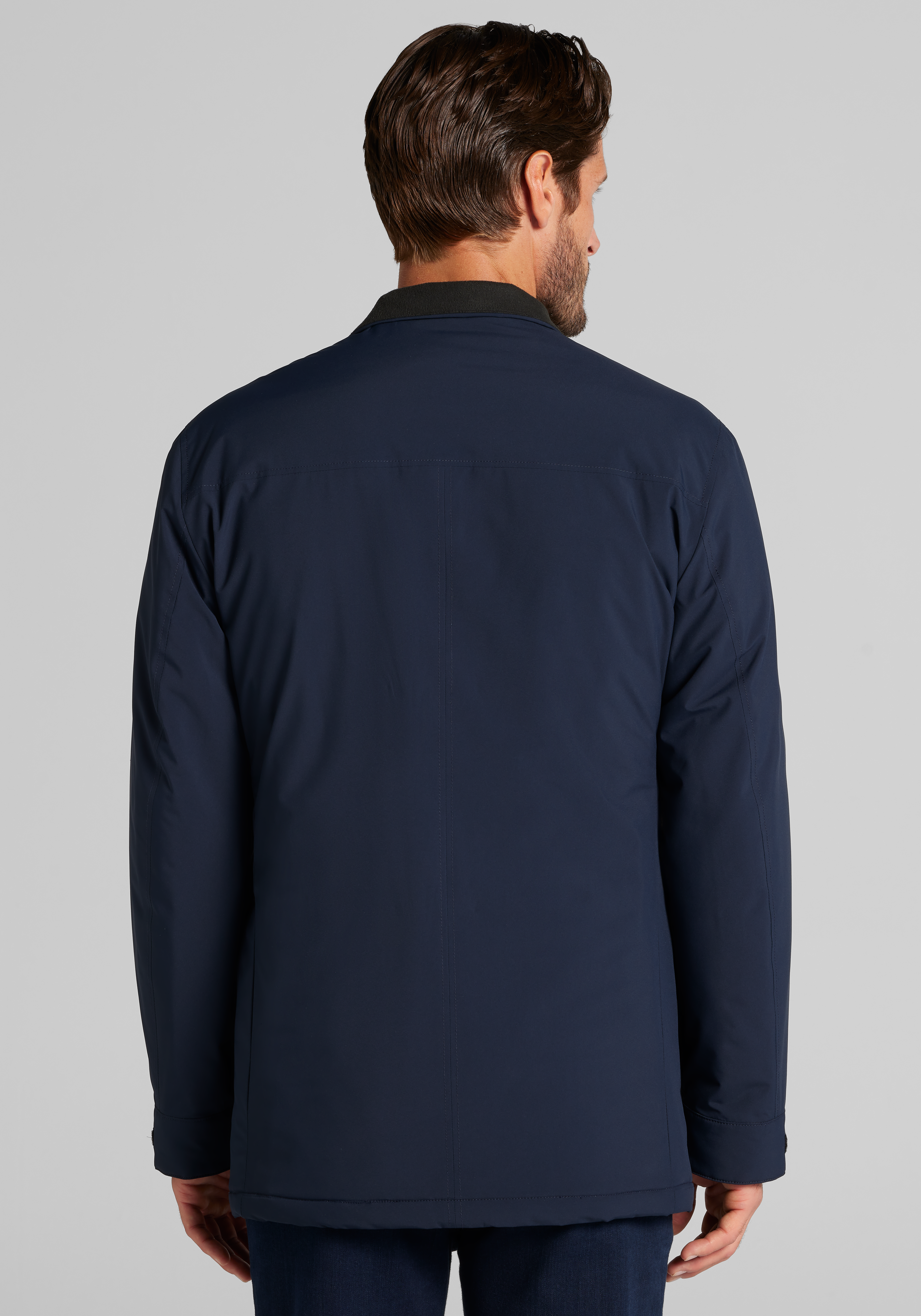 Jos. A. Bank Tailored Fit Lightweight Fill Car Coat - Big & Tall CLEARANCE