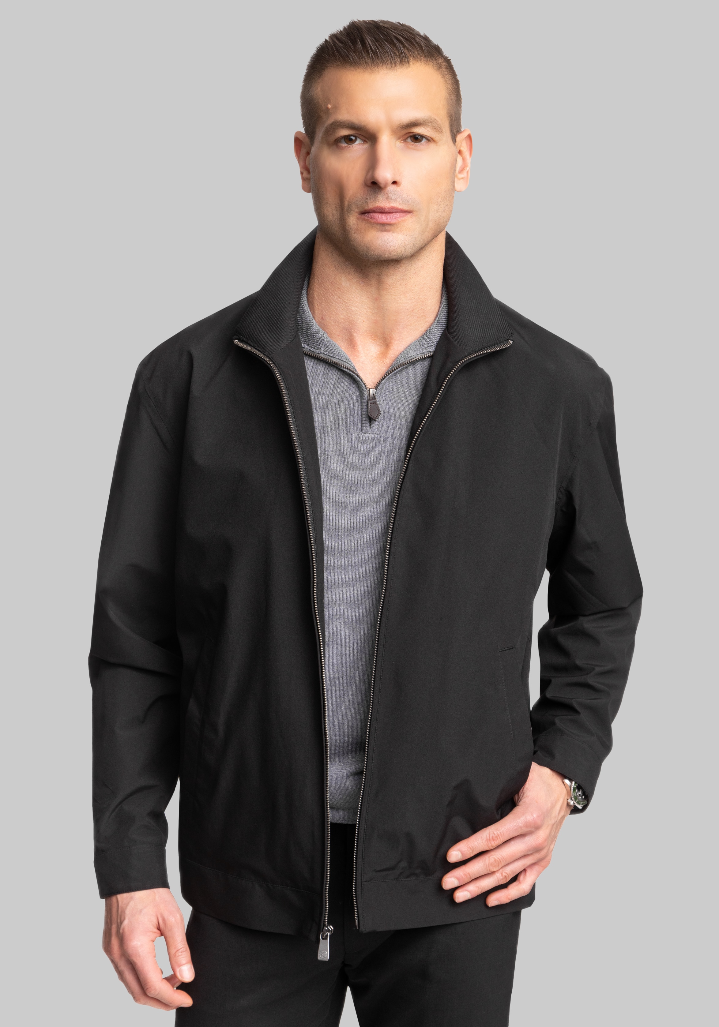 Hart Schaffner Marx Ryan Lightweight Bomber