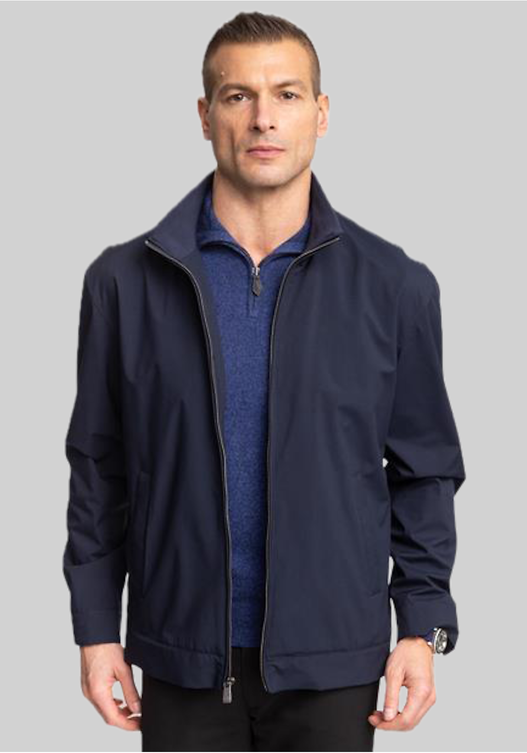 Hart Schaffner Marx Ryan Lightweight Bomber