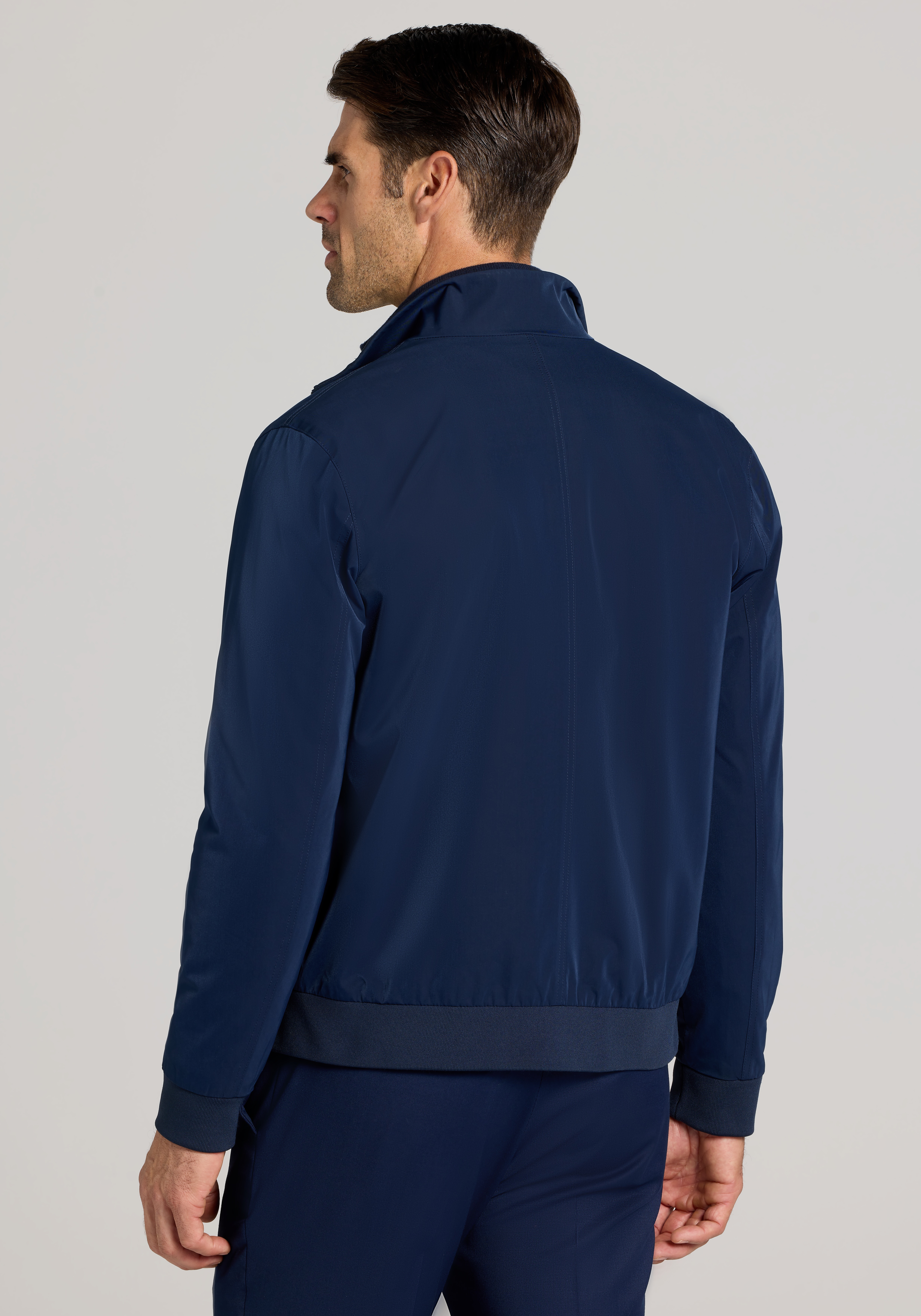 Jos. A. Bank Tailored Fit Baseball Bomber Jacket