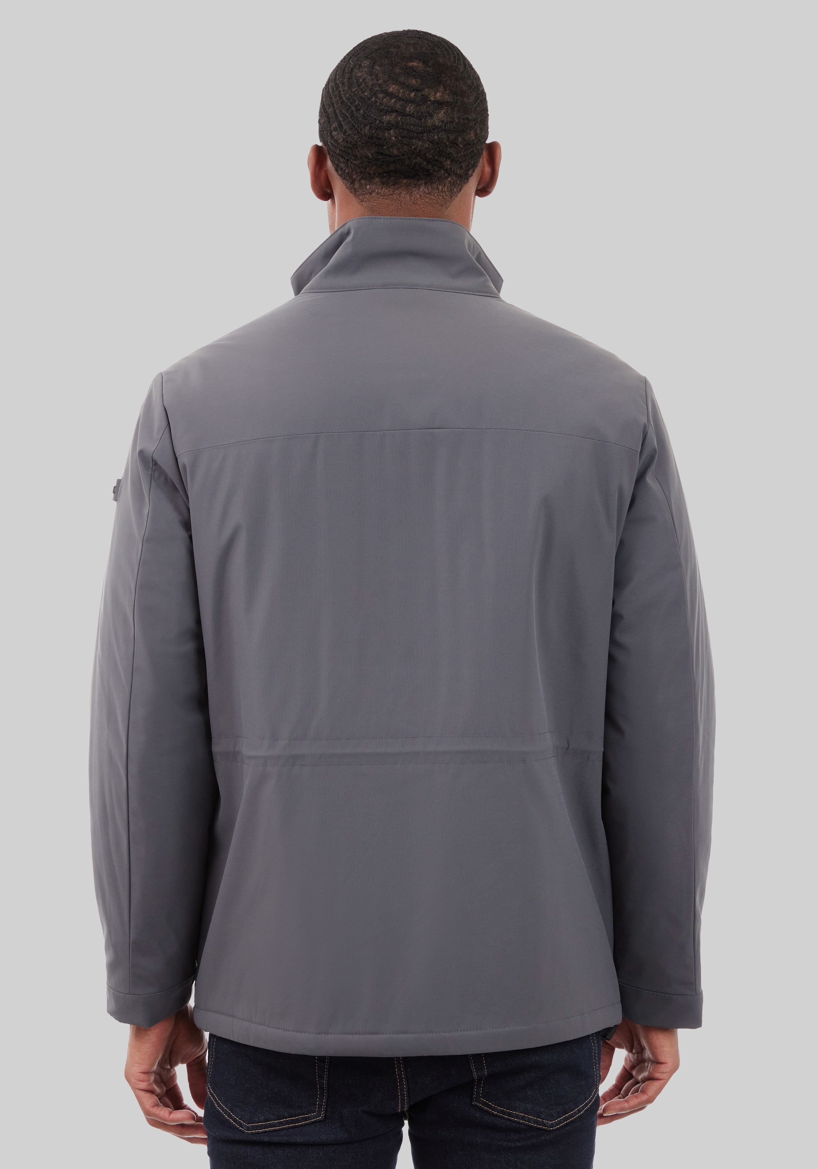 Michael Kors Tailored Fit High-Denier Field Coat