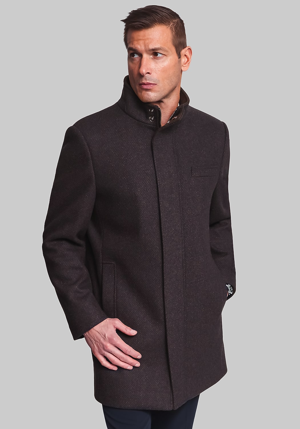 Hart Schaffner Marx Genoa Single-Breasted Coat