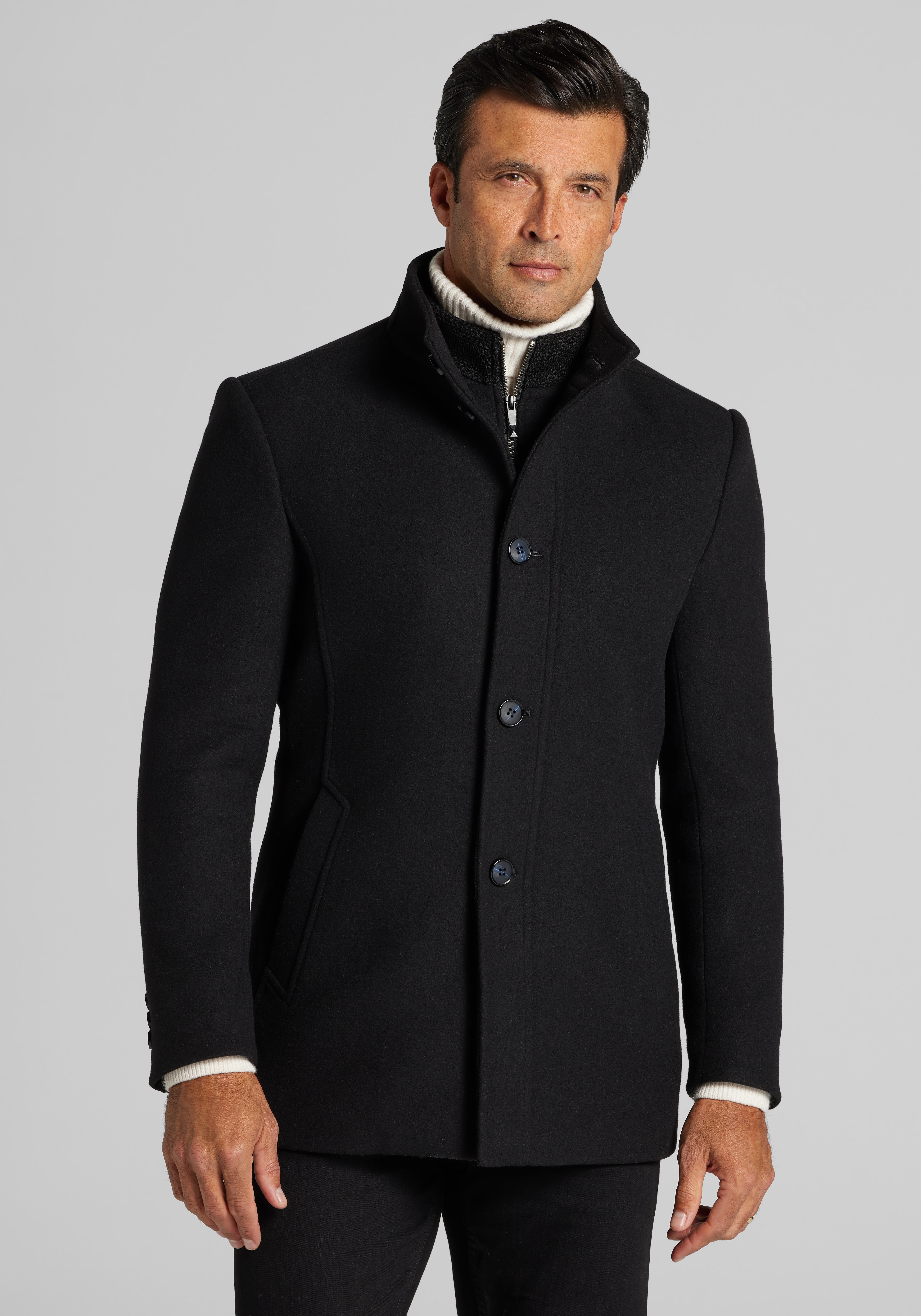 Men's Outerwear, Jos. A. Bank Tailored Fit Roma Car Coat - Jos A Bank