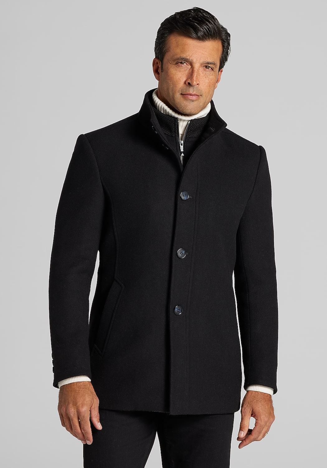 Jos. A. Bank Tailored Fit Roma Car Coat