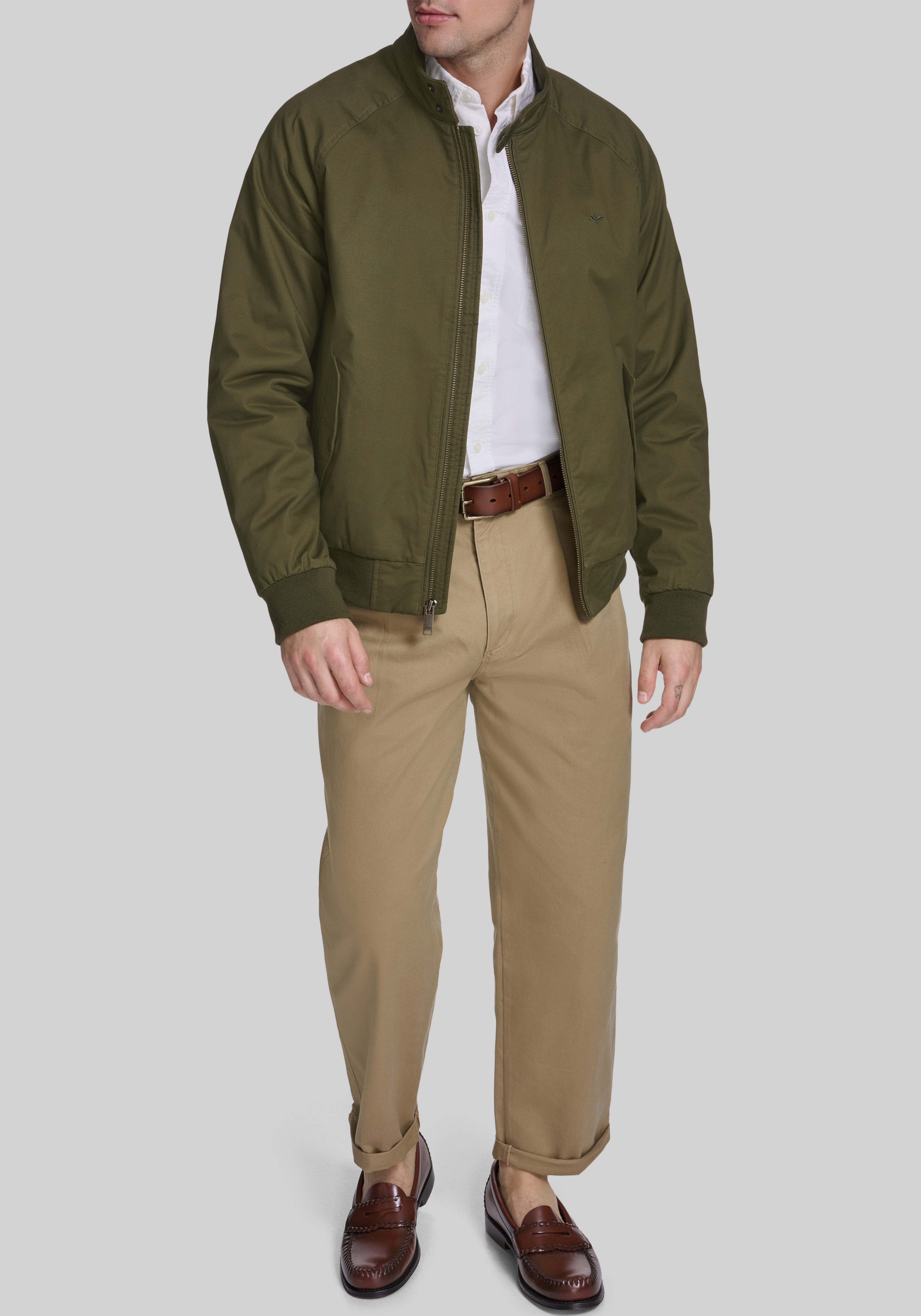 Dockers Tailored Fit Harrington Bomber Jacket