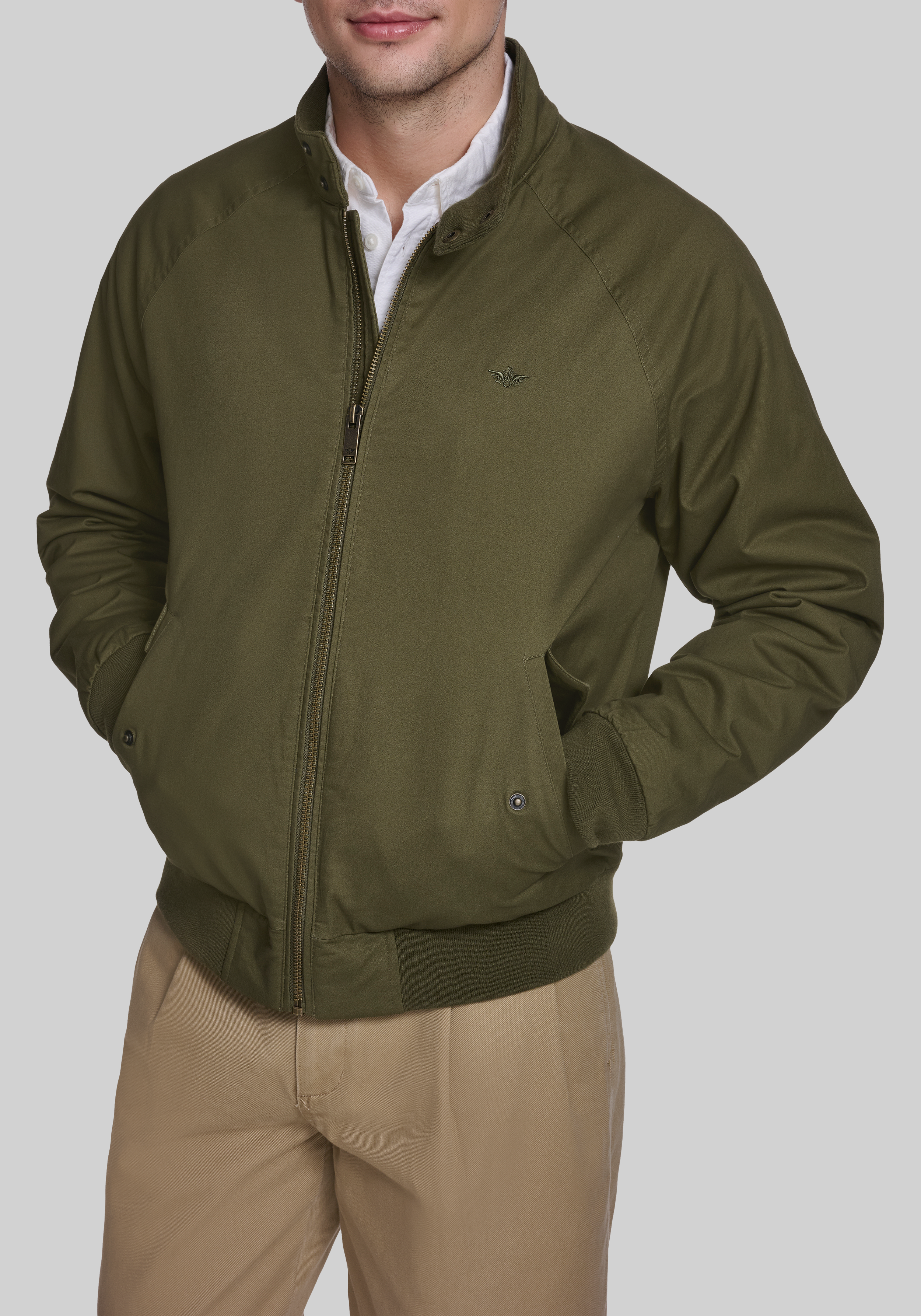 Dockers Tailored Fit Harrington Bomber Jacket