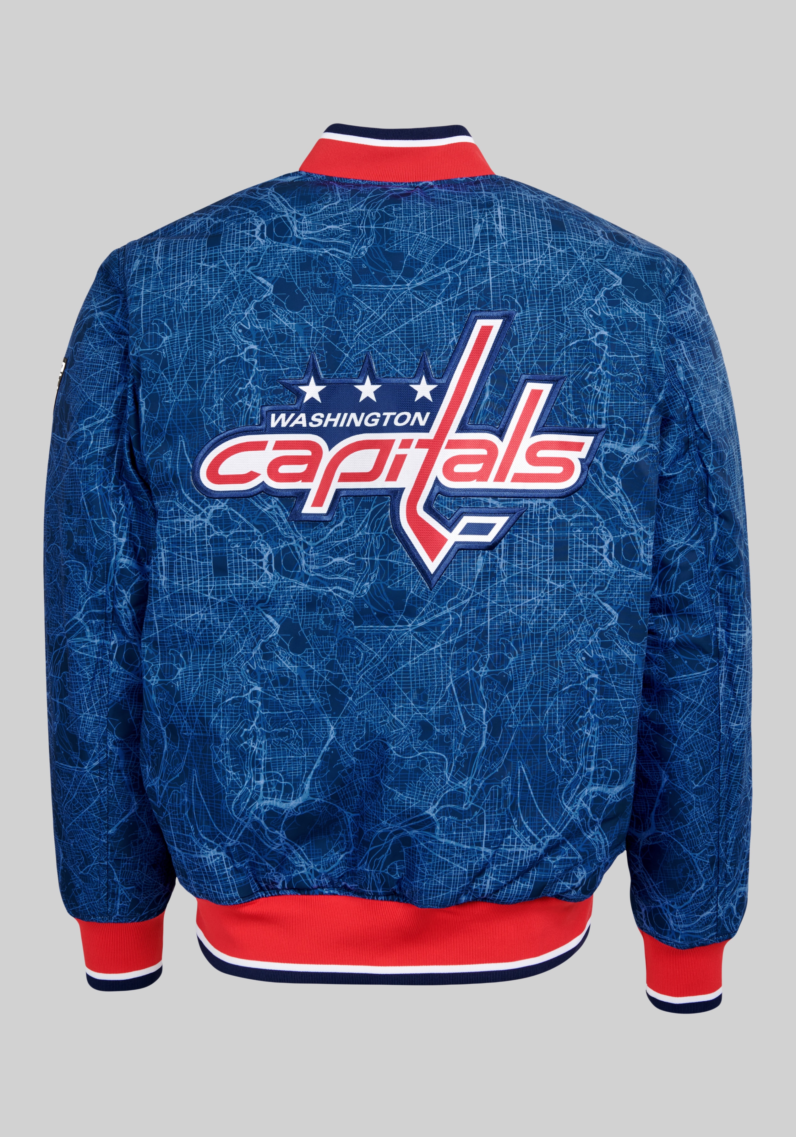 NHL® Washington Capitals Tailored Fit Reversible Bomber