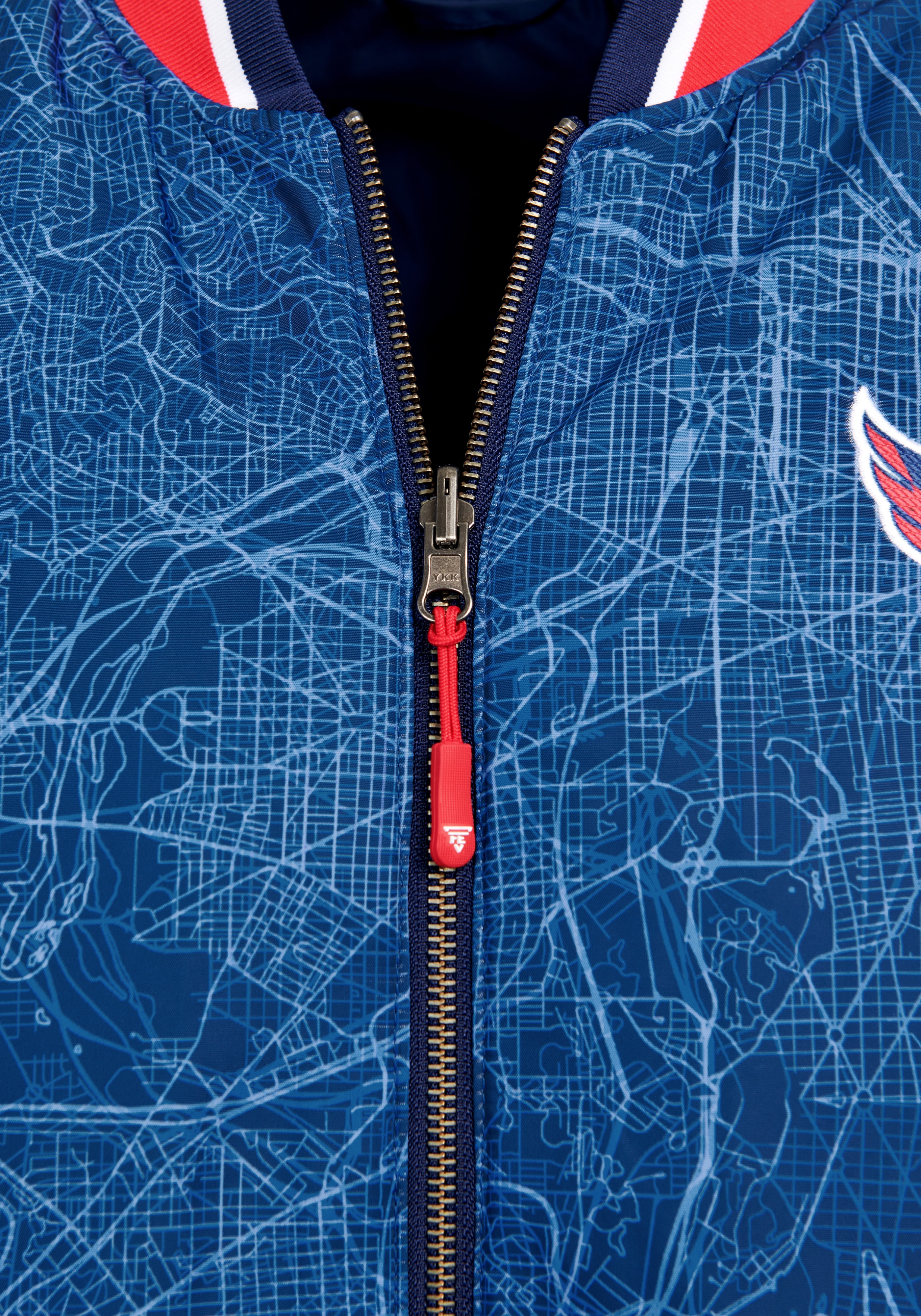 NHL® Washington Capitals Tailored Fit Reversible Bomber