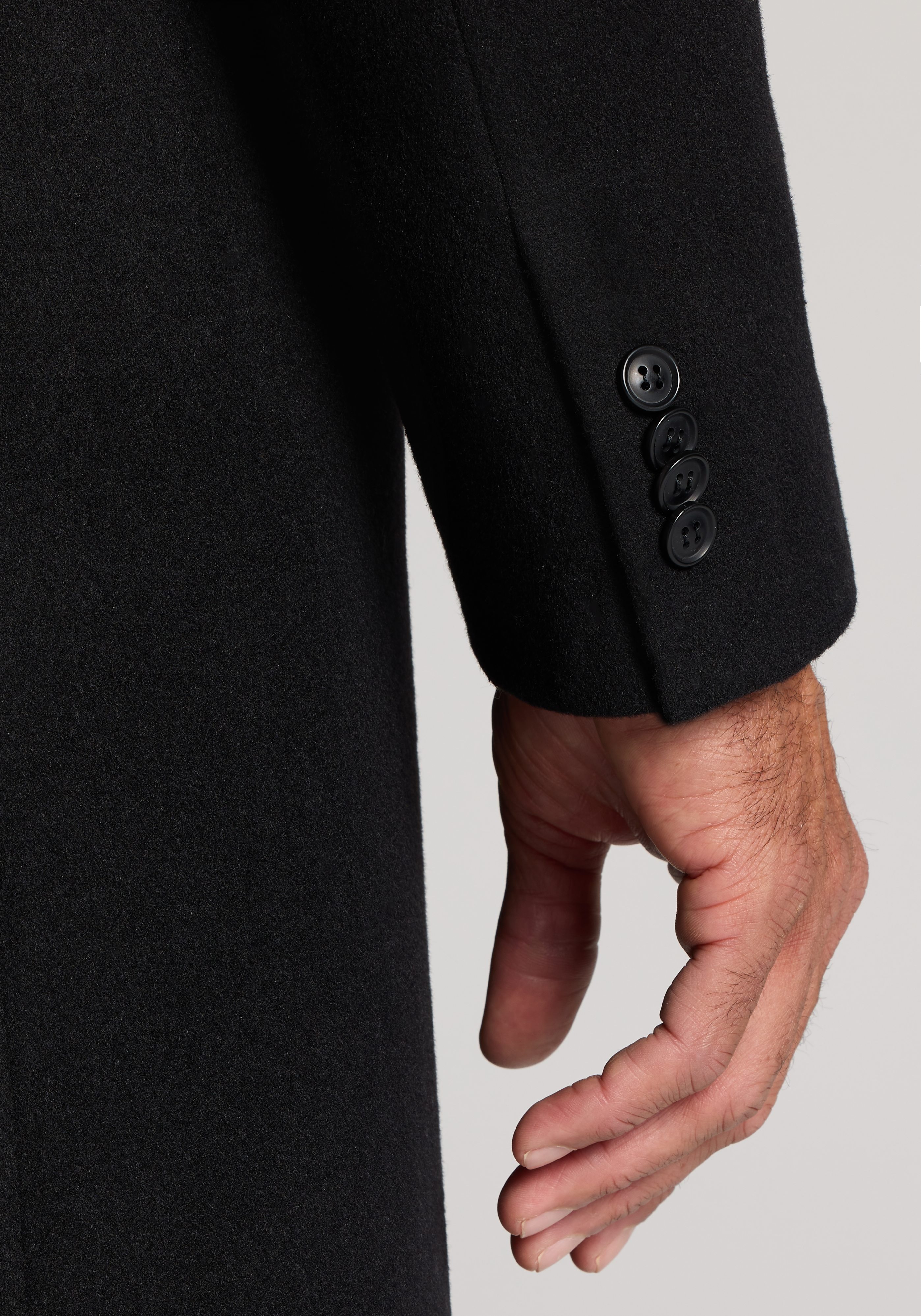 Jos. A. Bank Traditional Fit Solid Topcoat