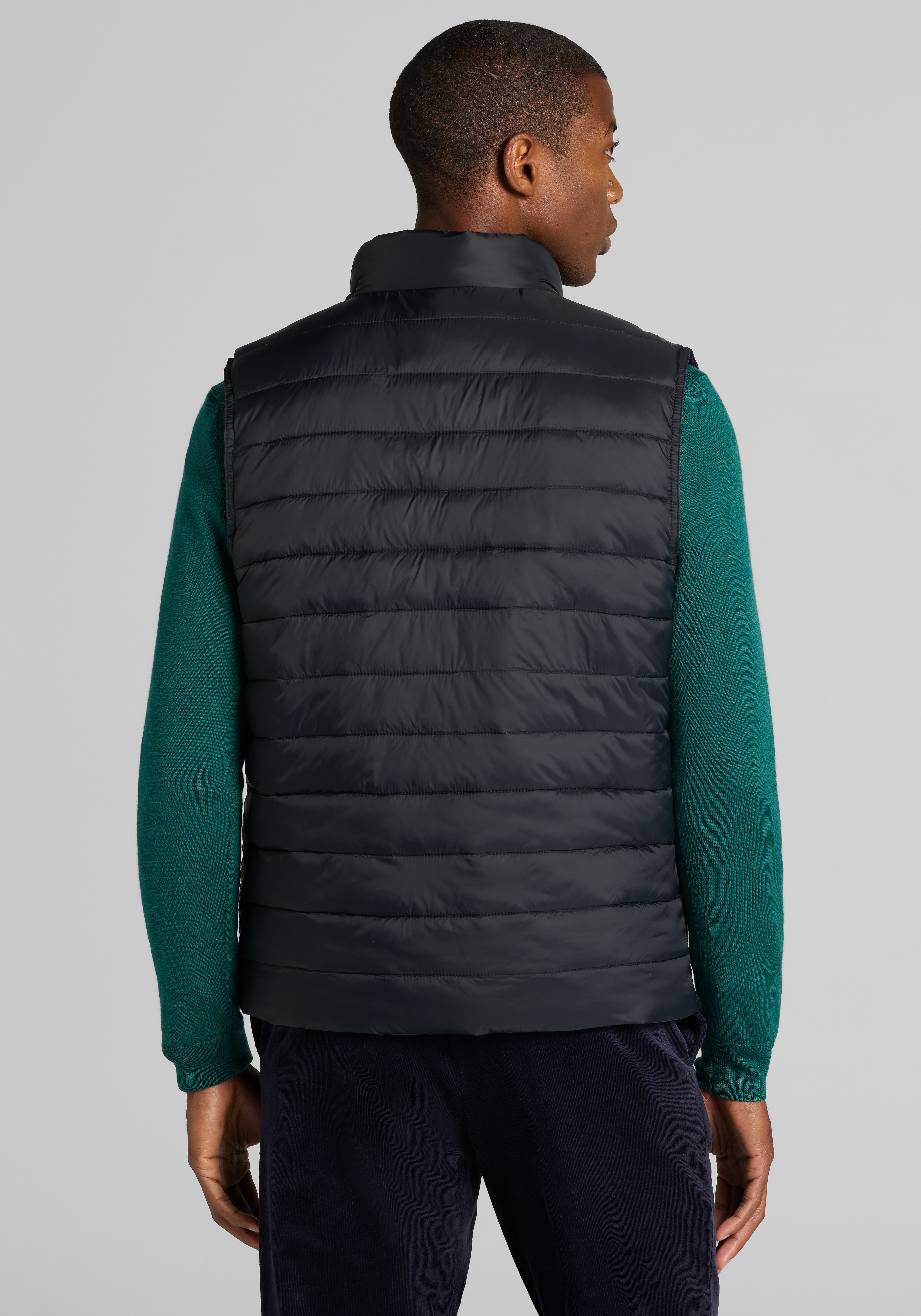 Traveler® Collection Tailored Fit Reversible Quilted Vest