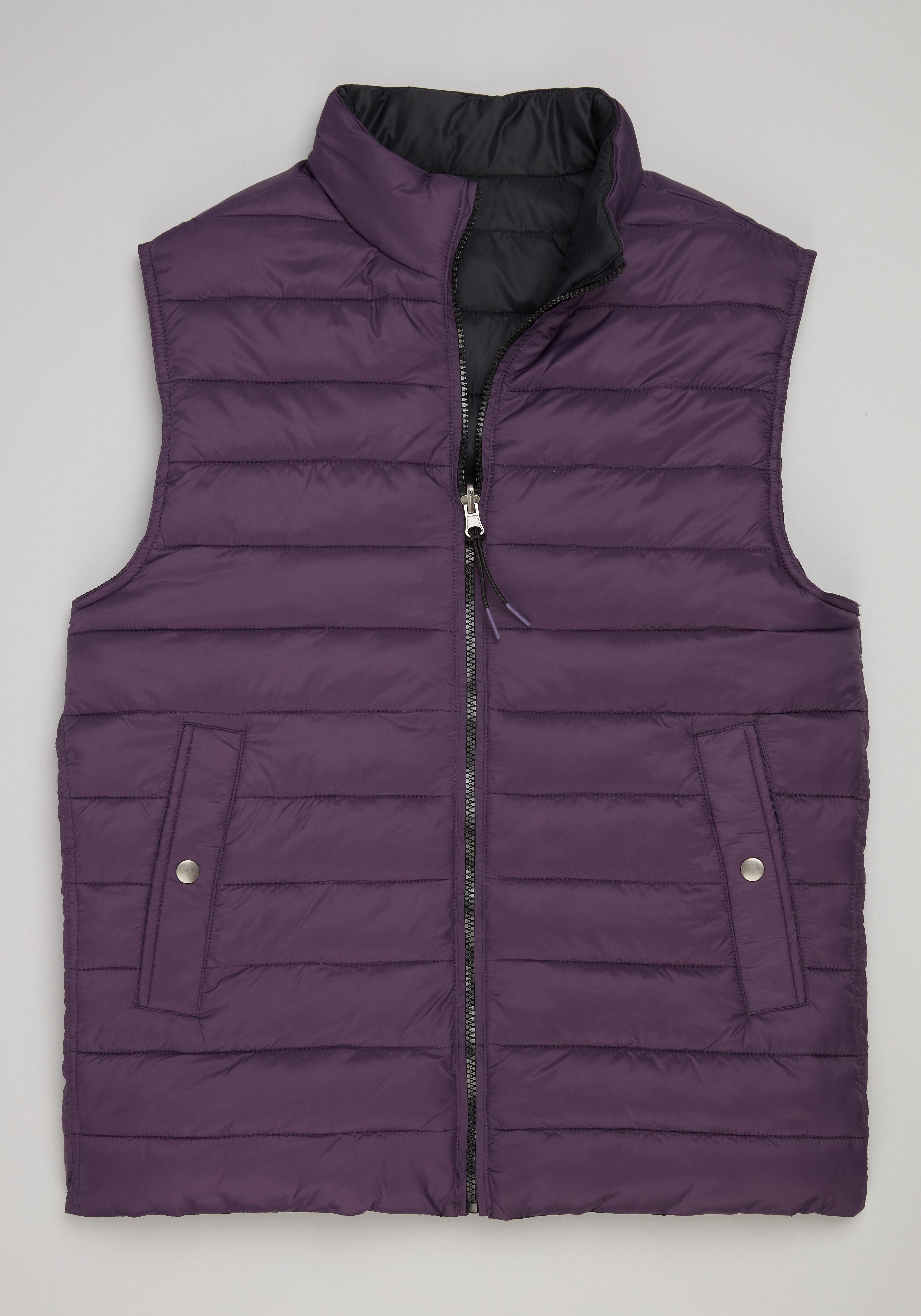 Traveler® Collection Tailored Fit Reversible Quilted Vest