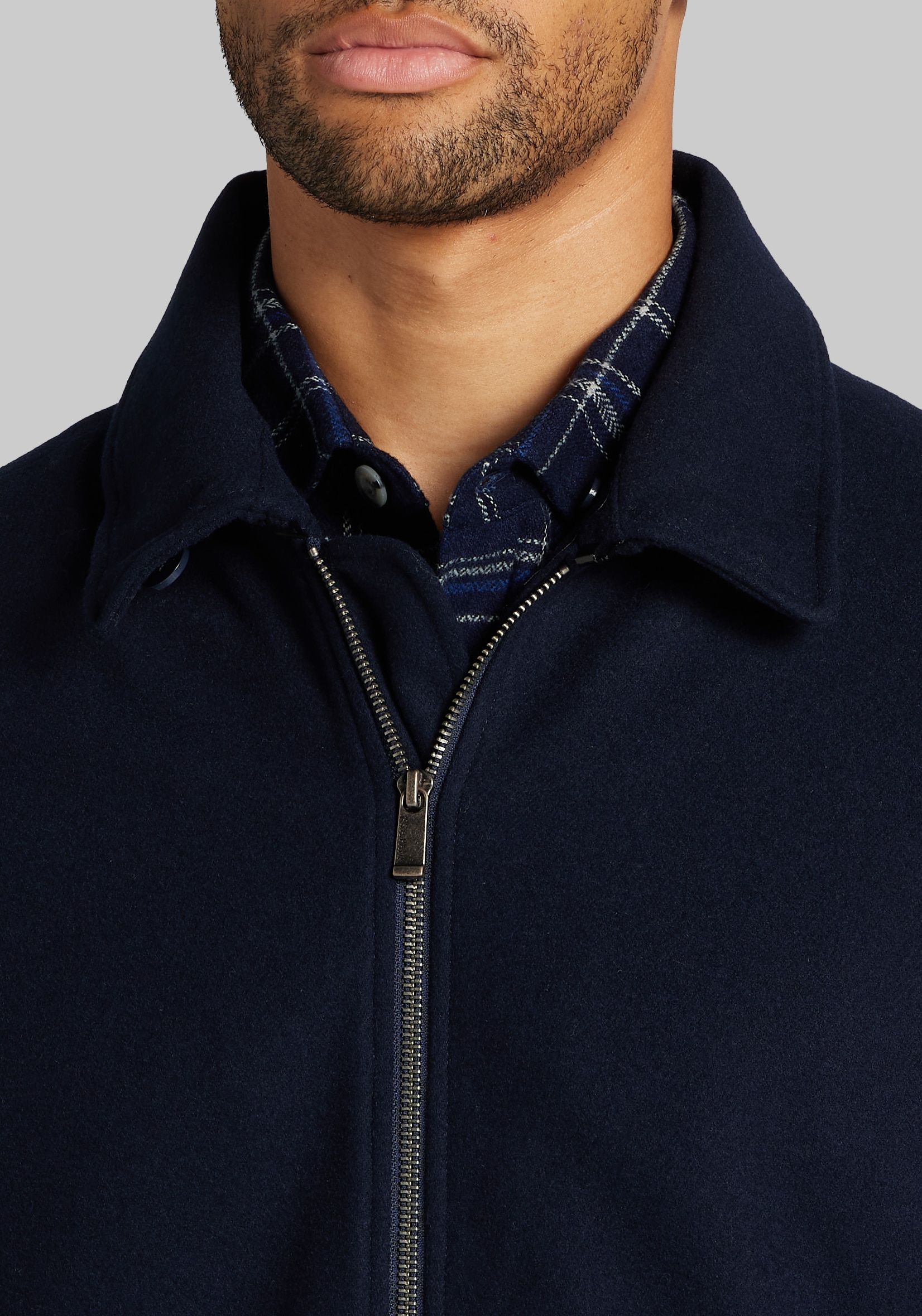 Jos. A. Bank Tailored Fit Bomber Jacket