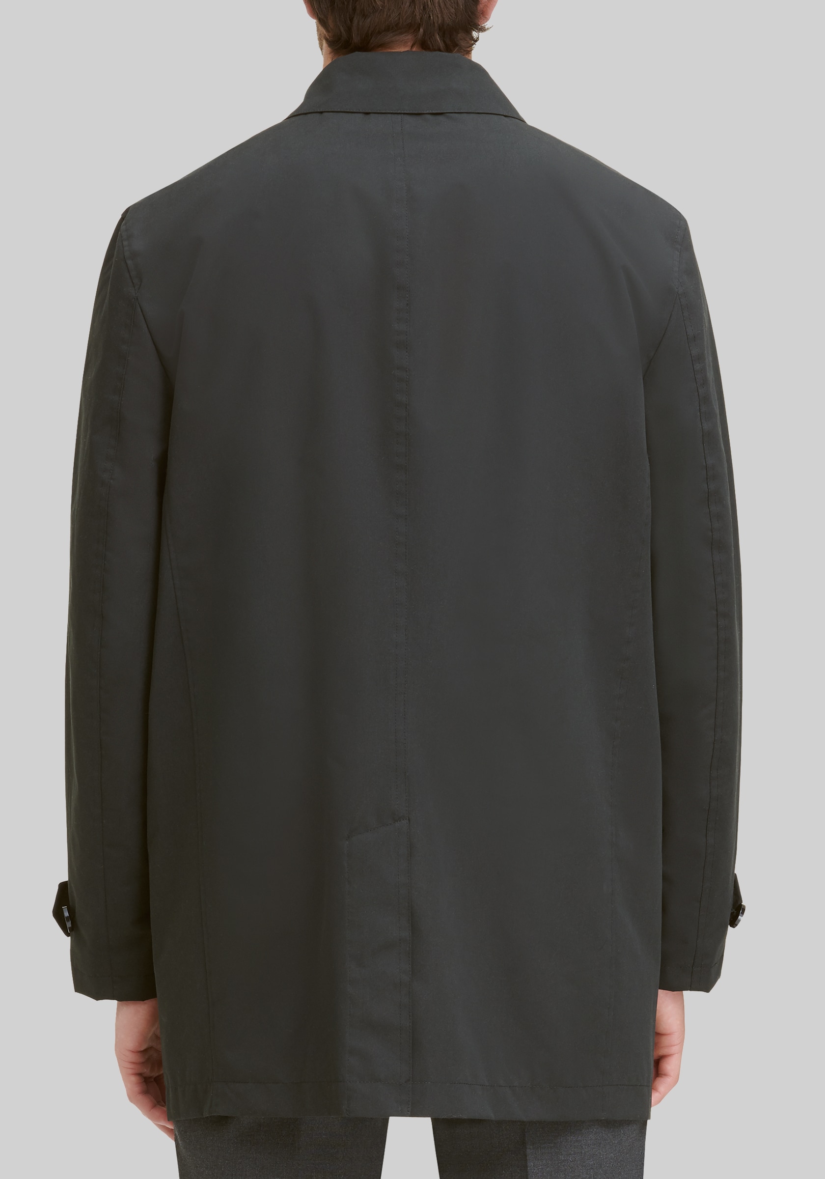 Cole Haan Traditional Fit Mackintosh Rain Jacket