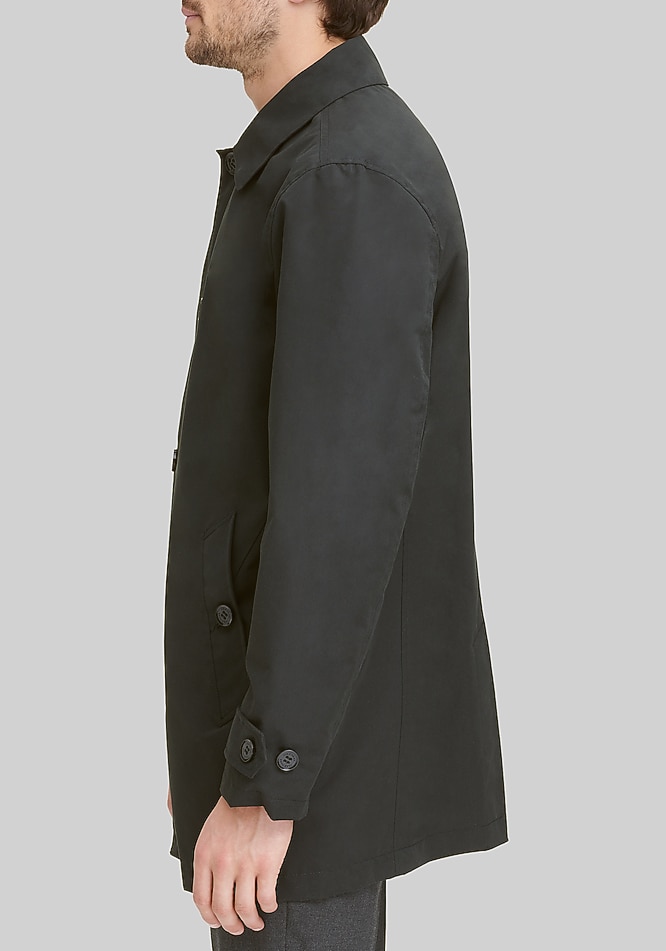 Cole Haan Traditional Fit Mackintosh Rain Jacket - All Outerwear