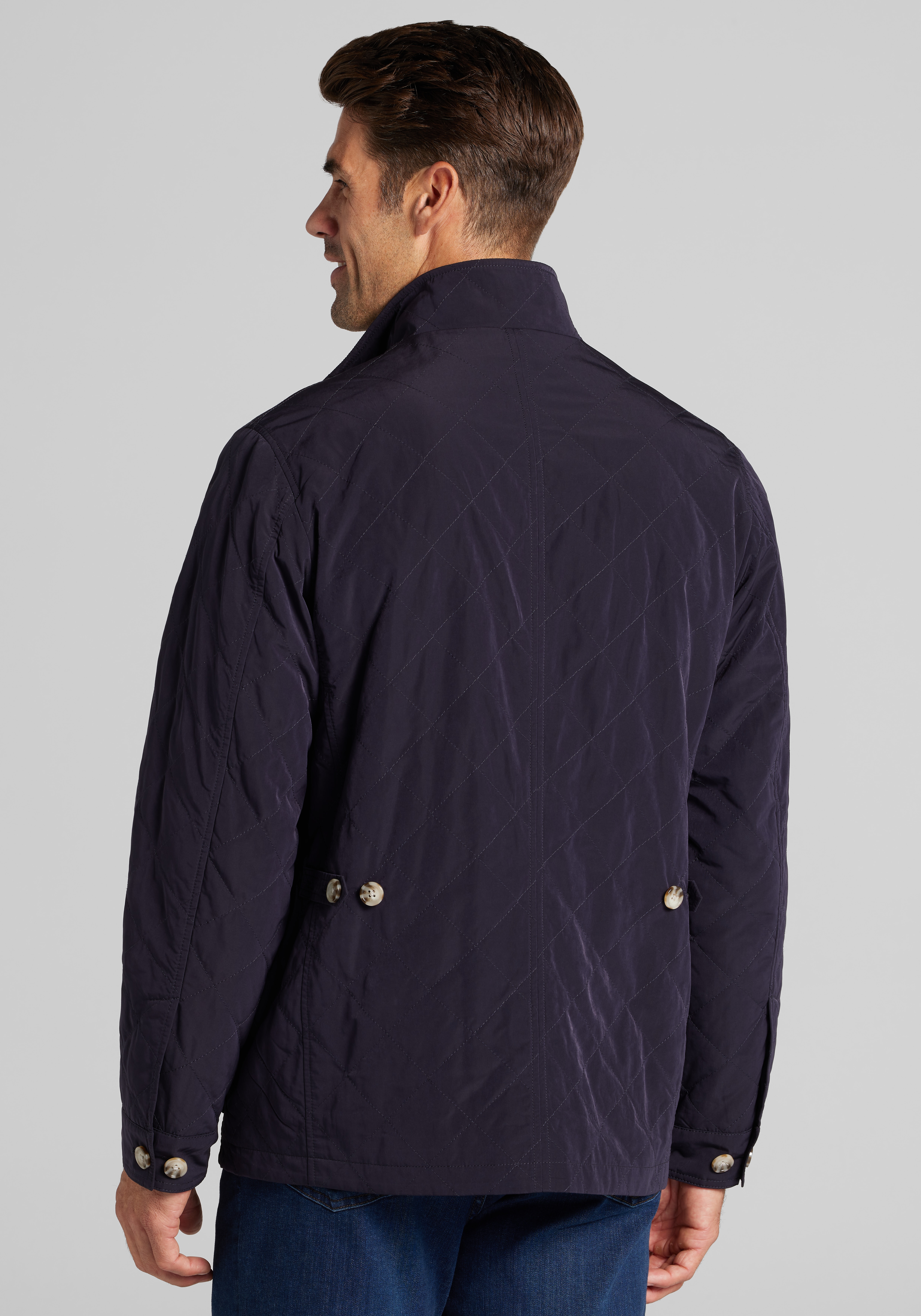 Jos. A. Bank Tailored Fit Quilted Field Jacket