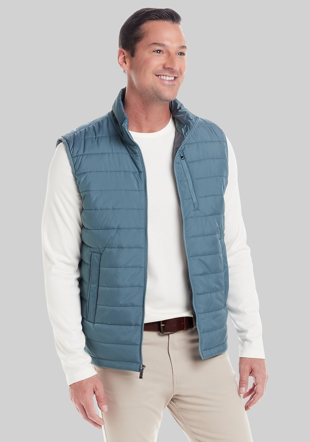 Weatherproof Tailored Fit Quilted Cire Vest