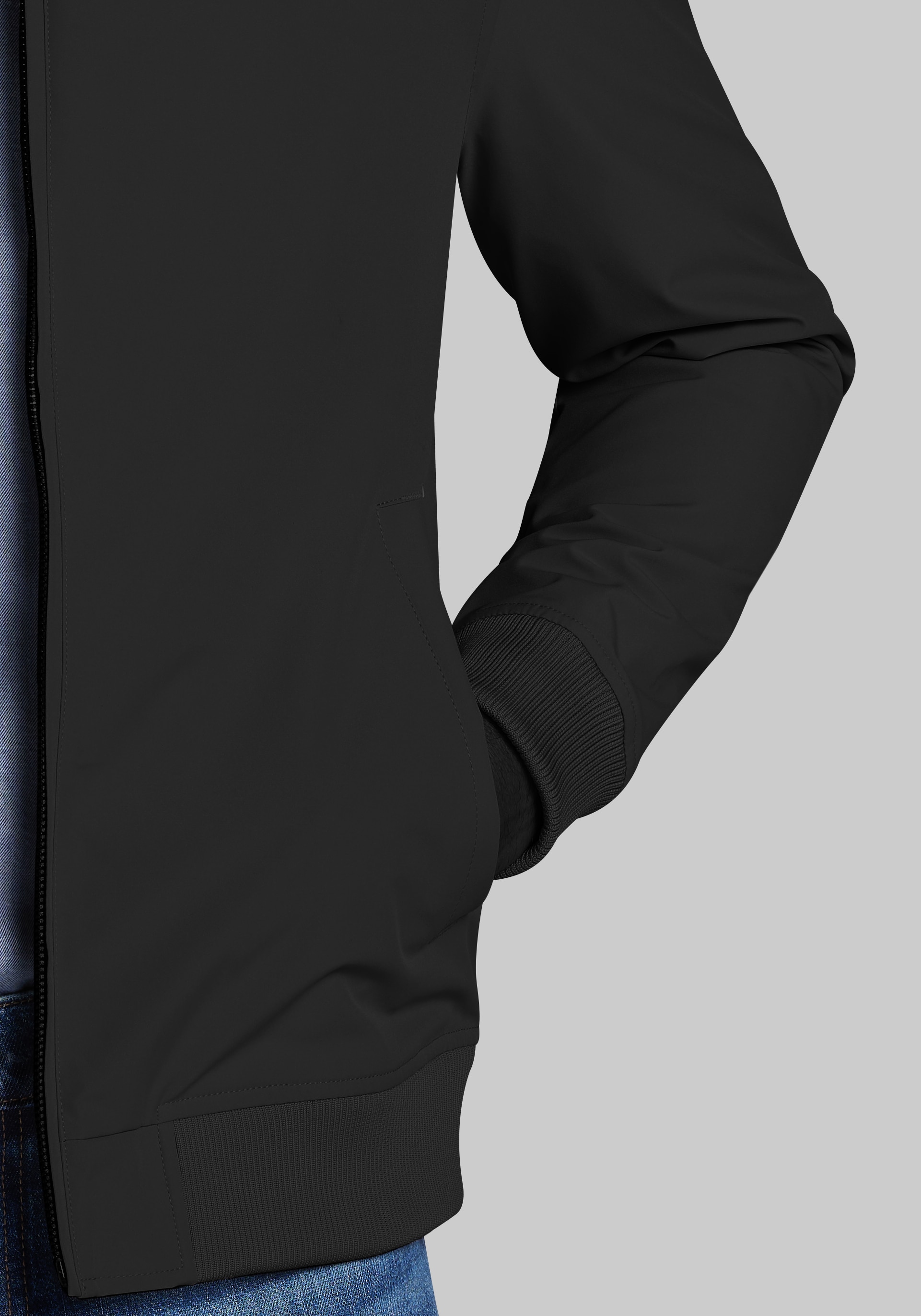1905 Collection Tailored Fit Opportunity Bomber Jacket