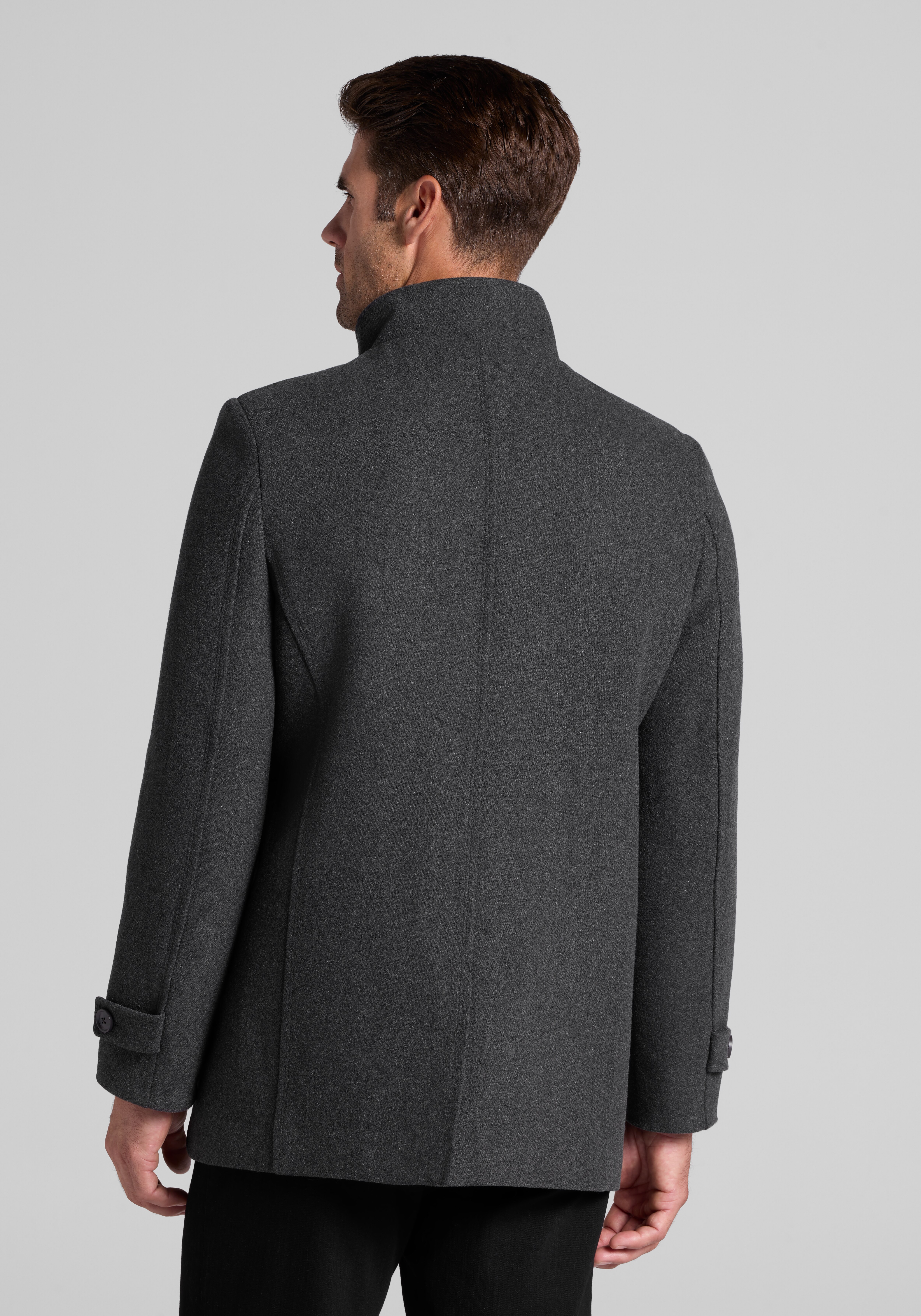 Jos. A. Bank Tailored Fit Modern Classic Car Coat