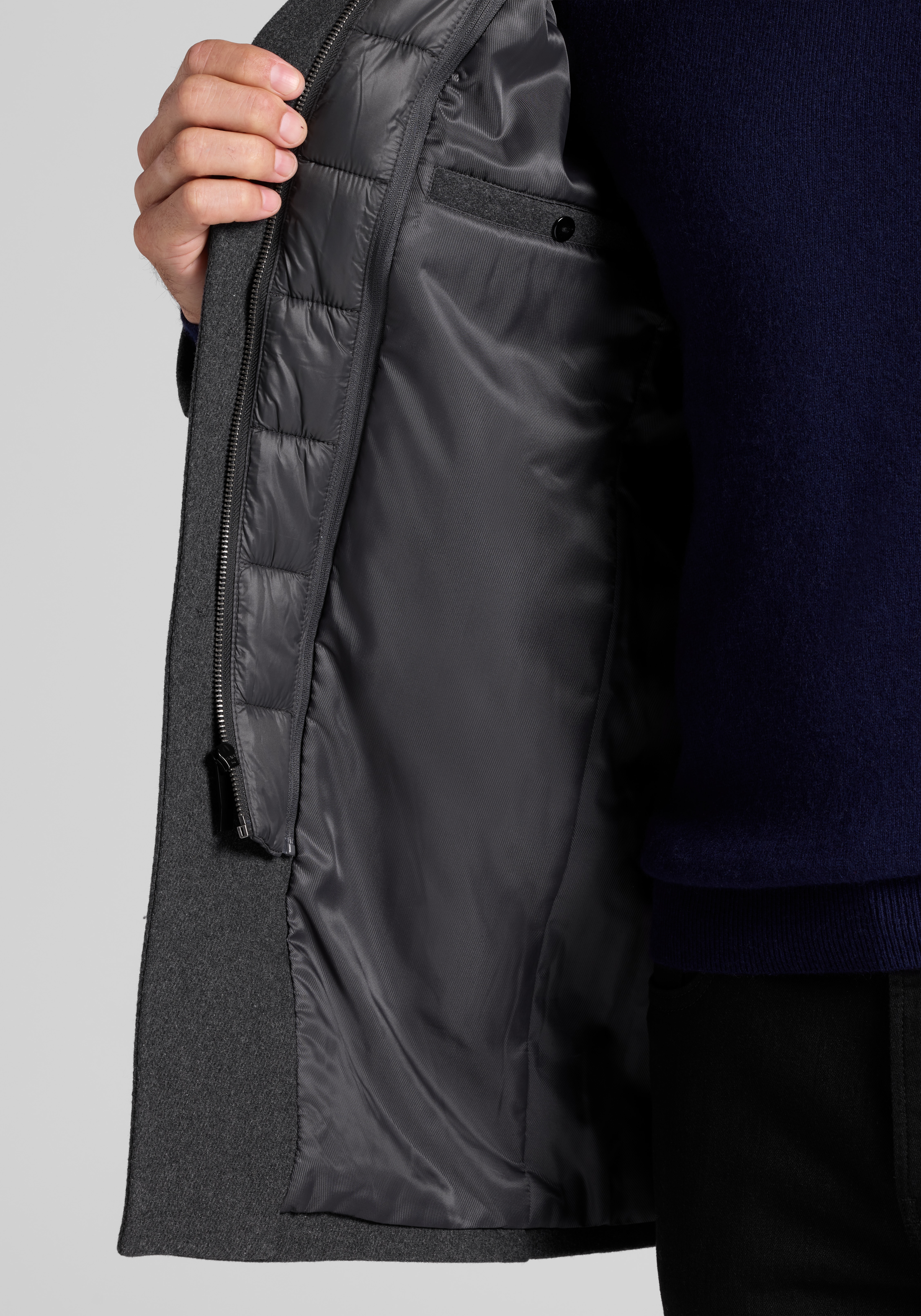 Jos. A. Bank Tailored Fit Modern Classic Car Coat