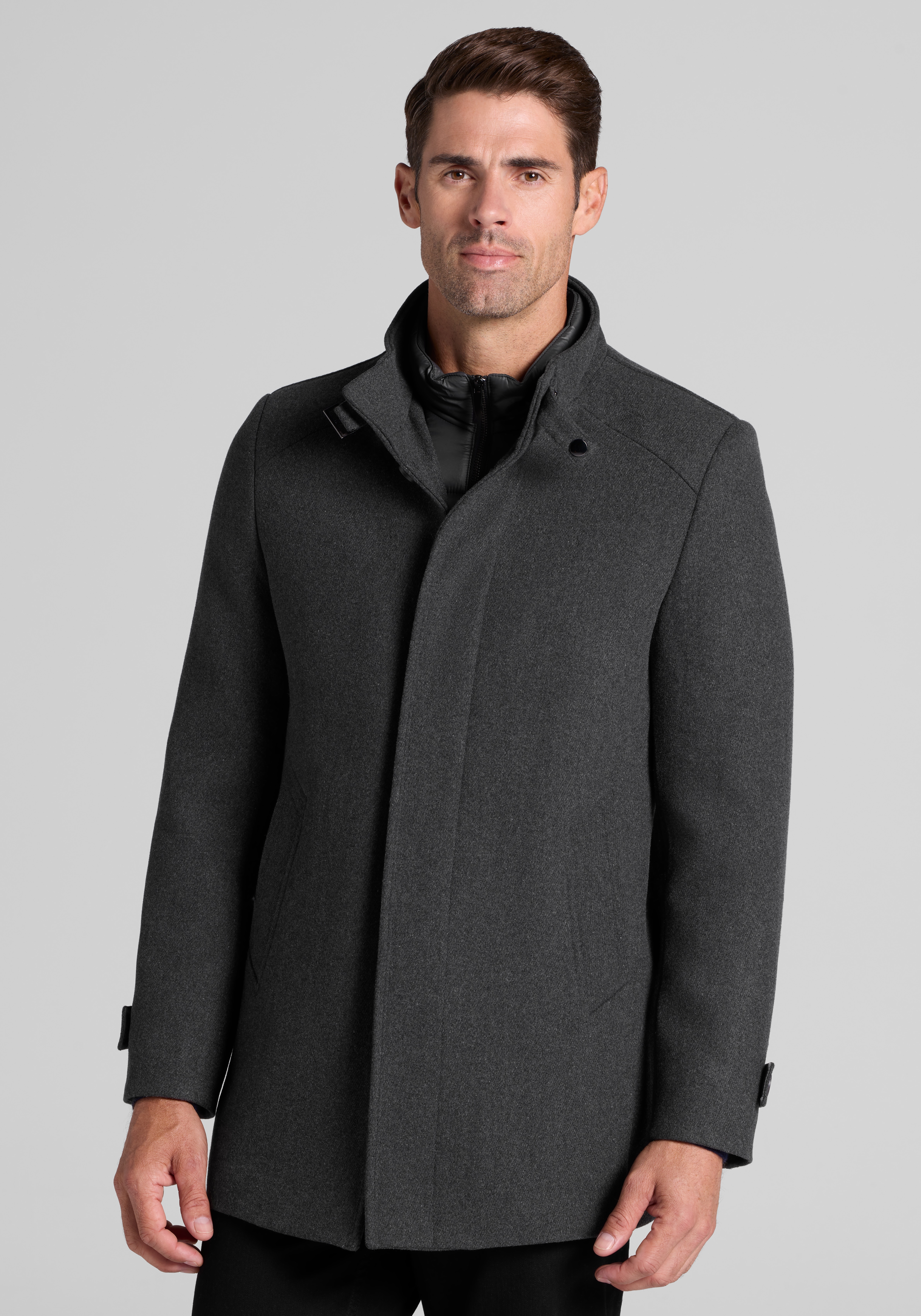 Jos. A. Bank Tailored Fit Modern Classic Car Coat