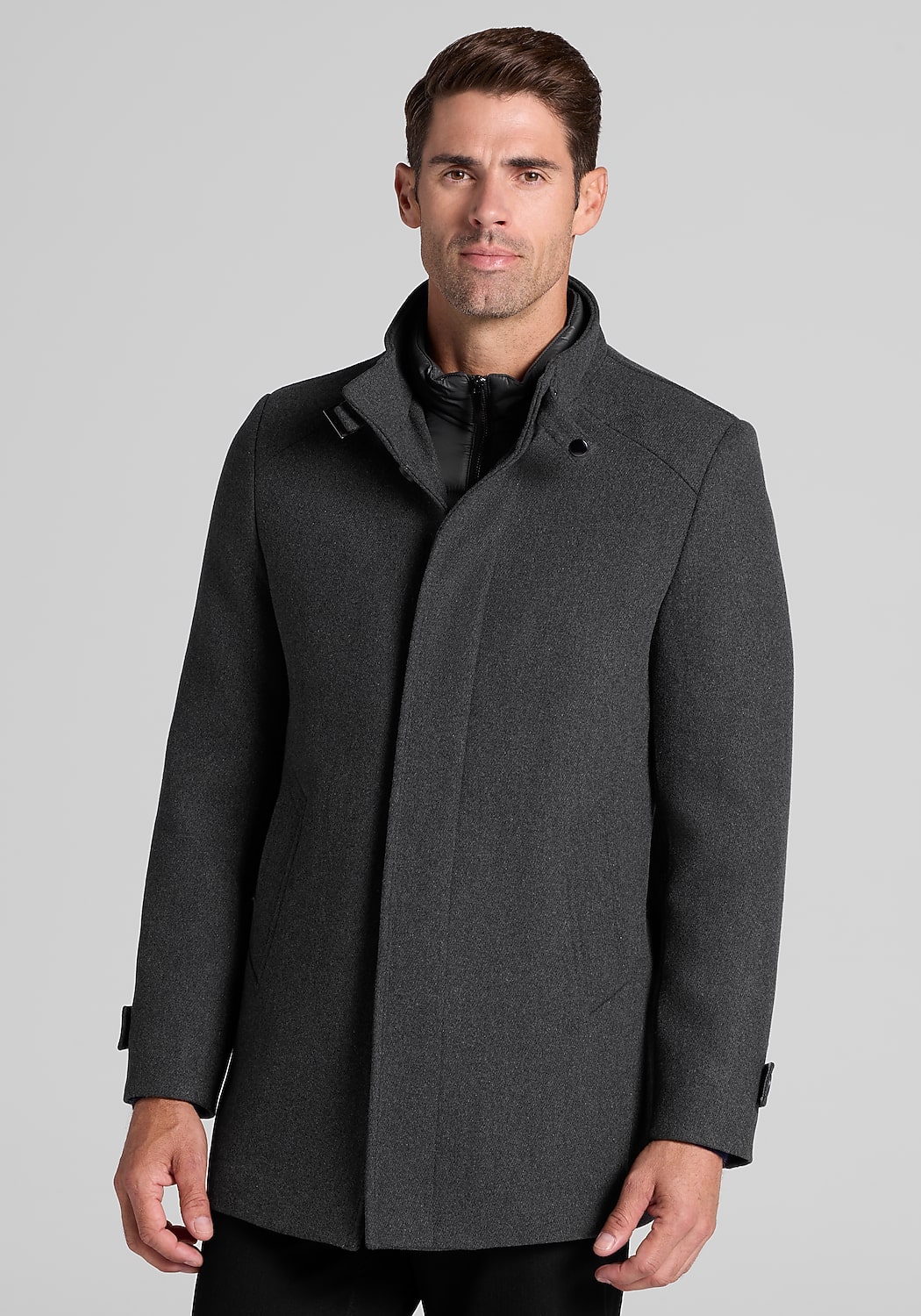 Jos. A. Bank Tailored Fit Modern Classic Car Coat