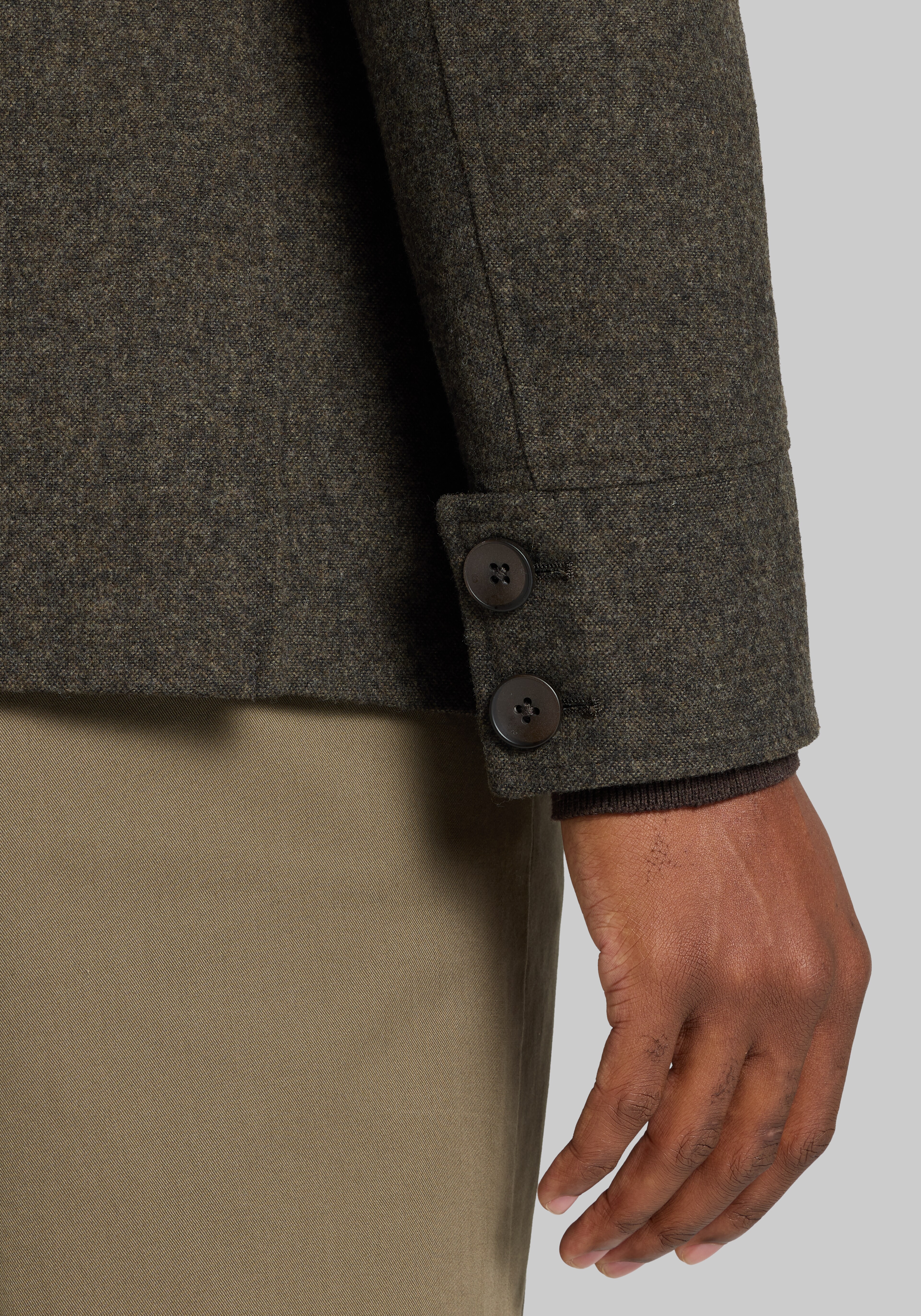 Paisley & Gray Tweed Utility Jacket Blazer