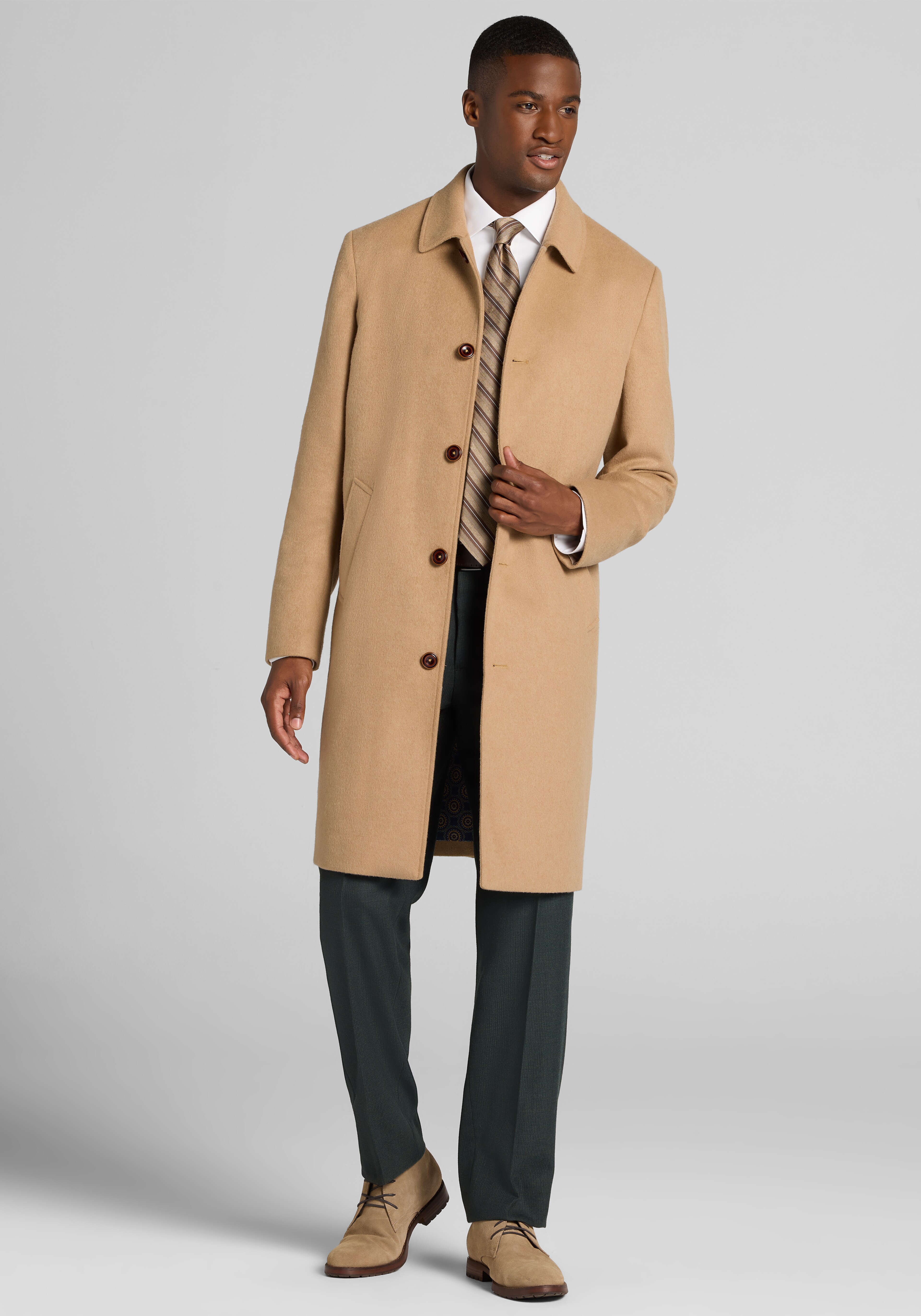 Paisley & Gray Slash Pocket Overcoat