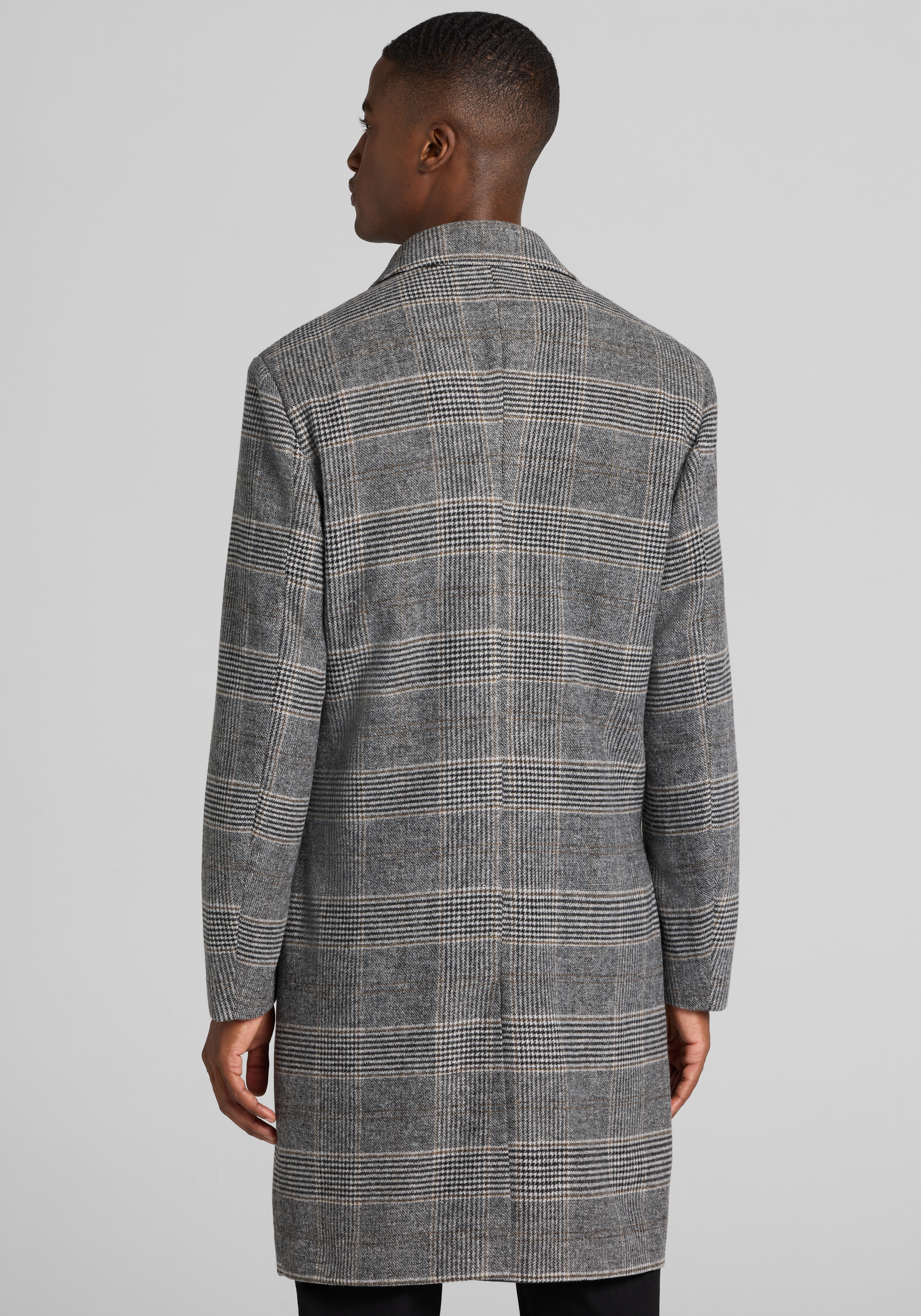 Paisley & Gray Slim Fit Military Overcoat