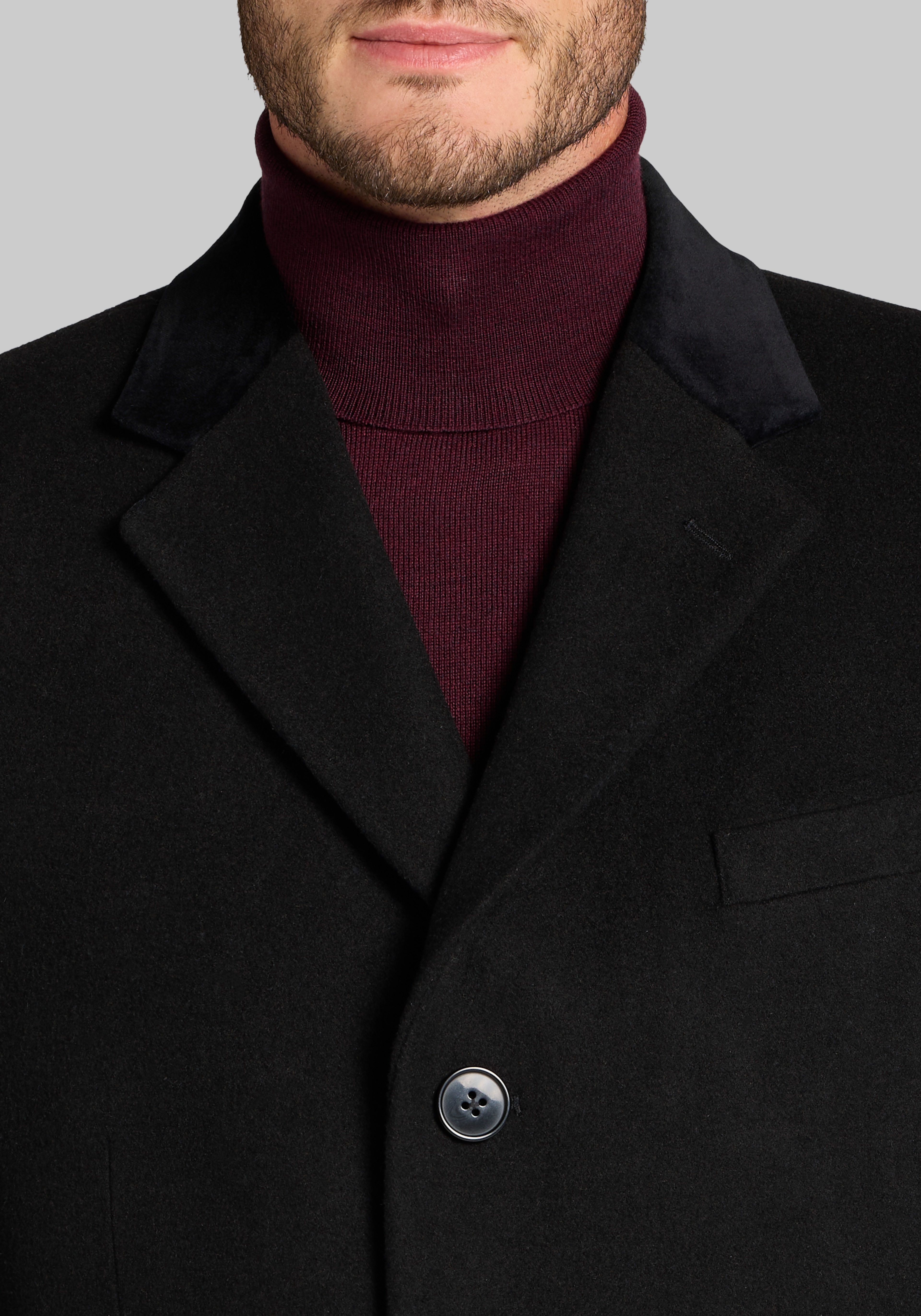 Jos. A. Bank Tailored Fit Chesterfield Topcoat