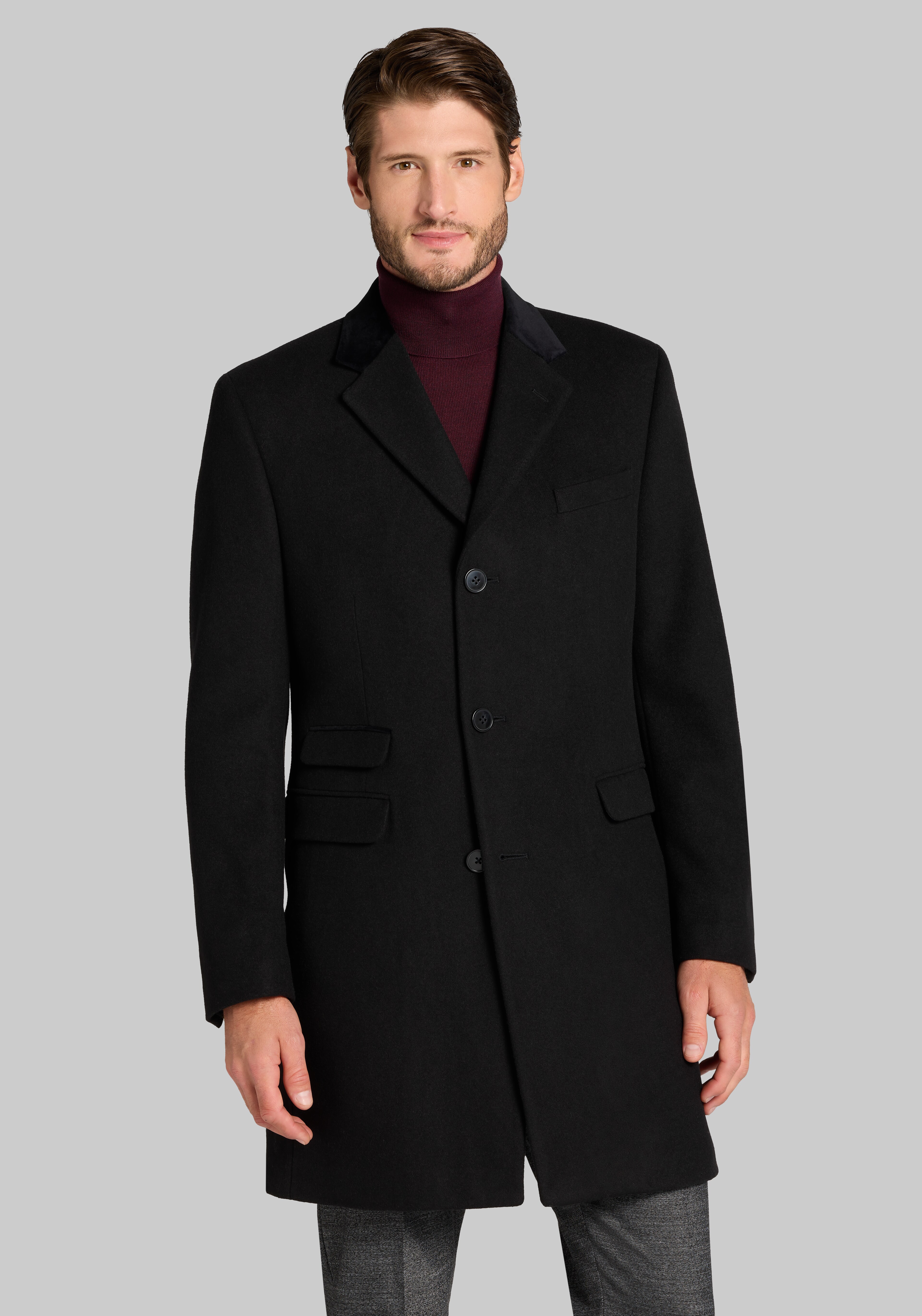 Jos. A. Bank Tailored Fit Chesterfield Topcoat