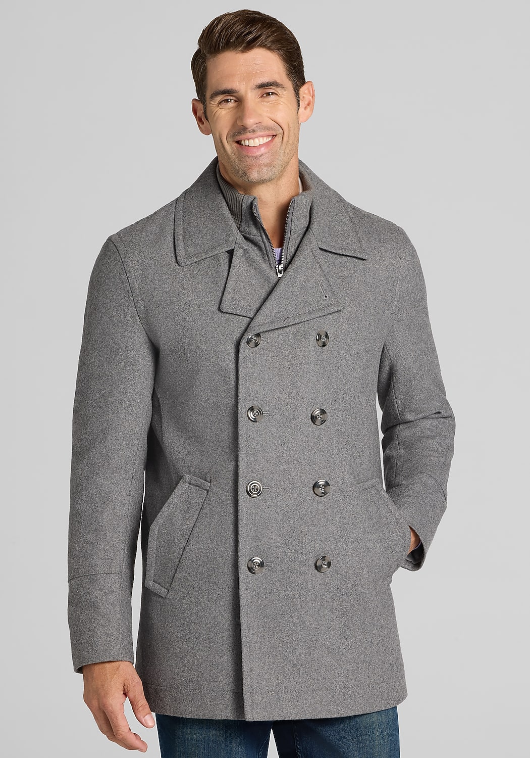Jos. A. Bank Classic Peacoat - Big & Tall