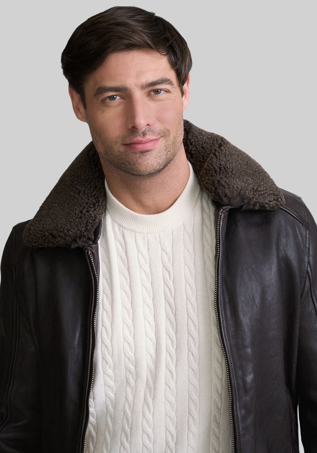 Mauritius Tradition Fit Leather Jacket