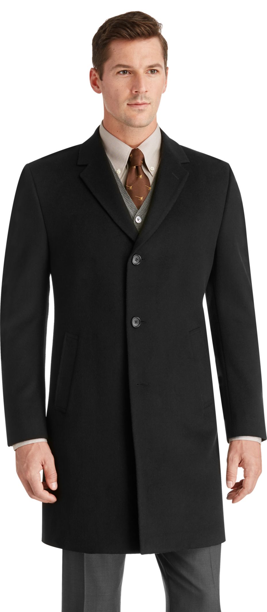 Joseph A. Bank Tailored Fit Overcoat CLEARANCE - All Clearance | Jos A Bank