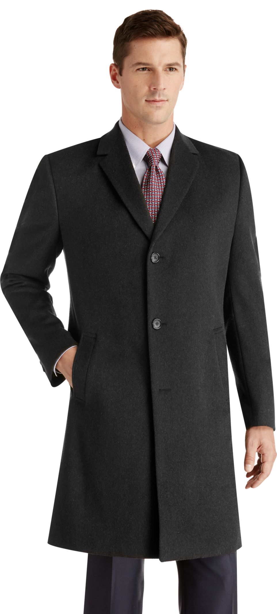 Joseph A. Bank Tailored Fit Overcoat - Fall Clothing | Jos A Bank