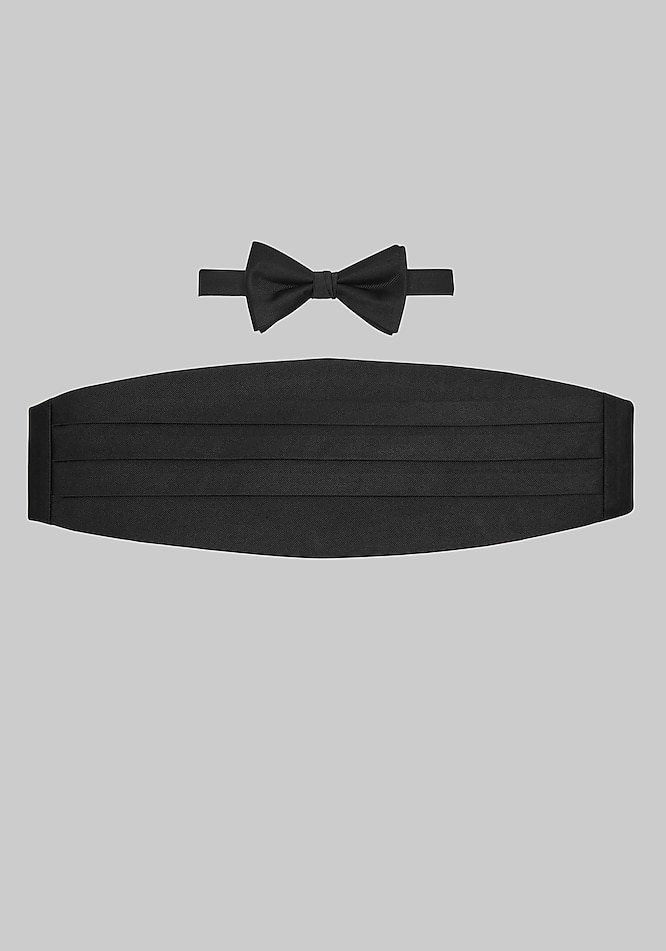 Jos. A. Bank Pre-Tied Grosgrain Bow Tie & Cummerbund Set - Buy a