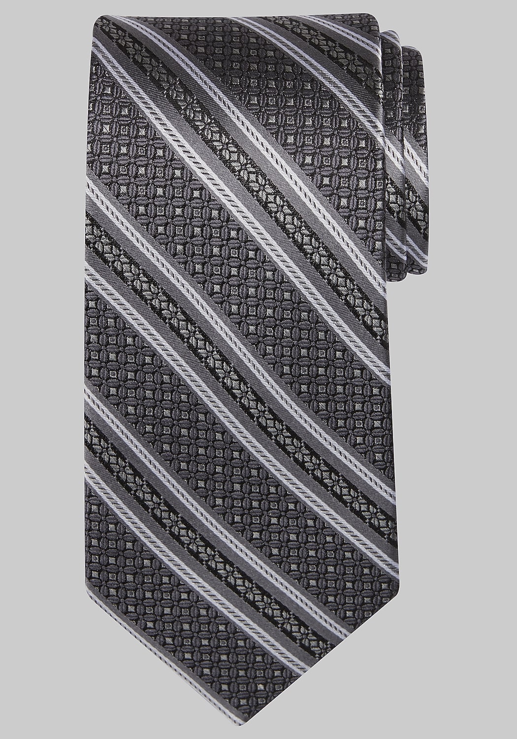 Reserve Collection Textured Stripe Tie